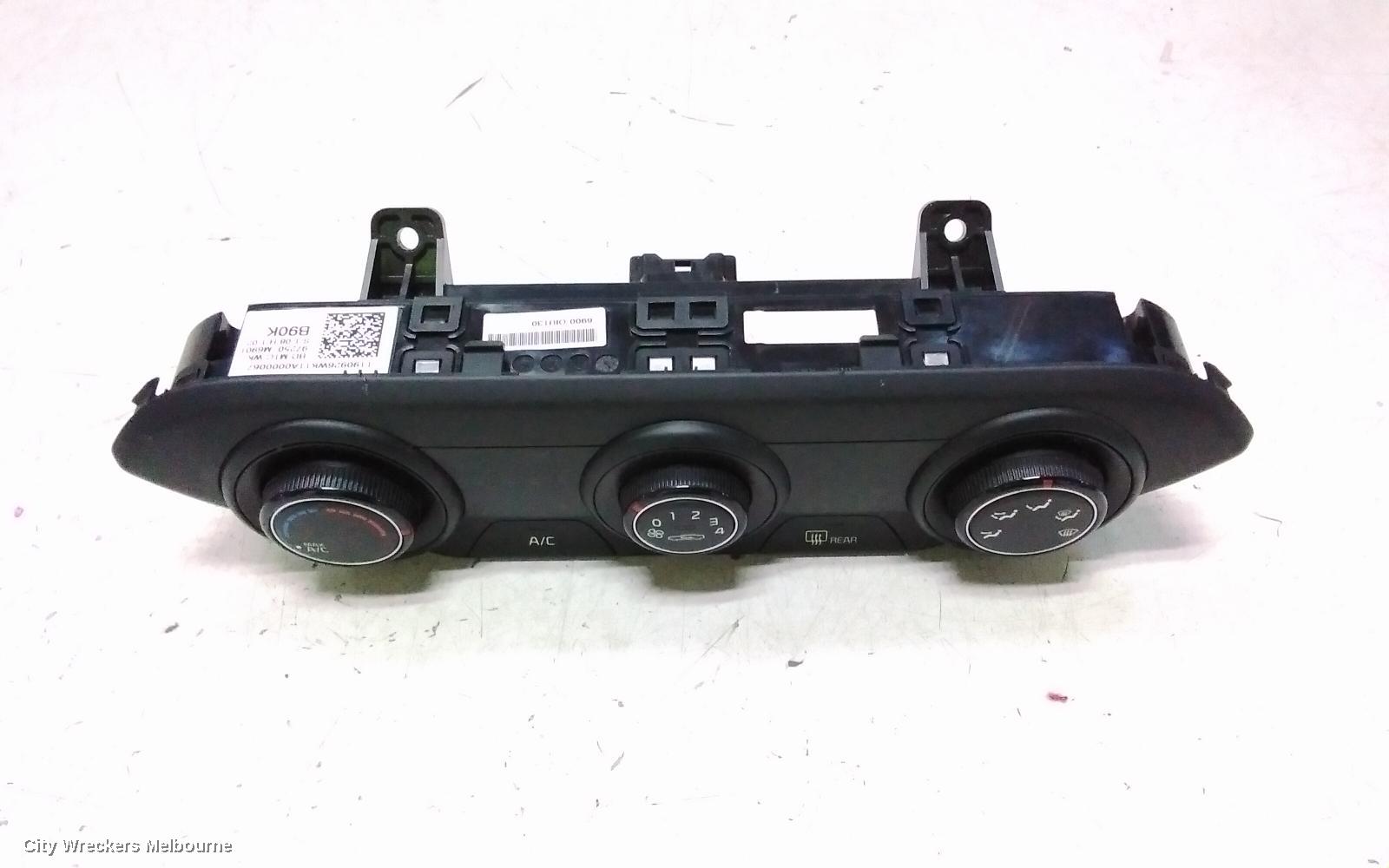 KIA CERATO HEATER/AC CONTROLS, NON CLIMATE CONTROL TYPE, BD, 04/2018 - 09/2024