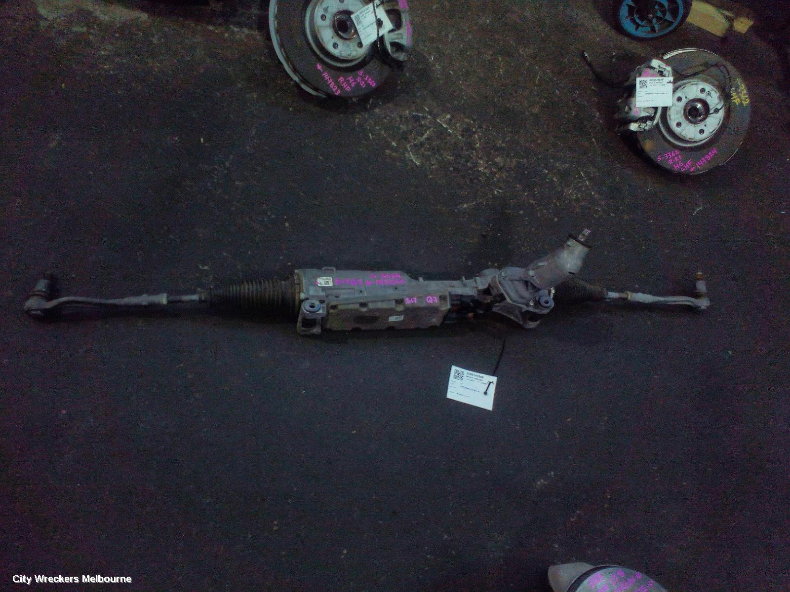 AUDI Q7 STEERING BOX/RACK, 4M, DIESEL, 3.0, 07/2015 ONWARDS