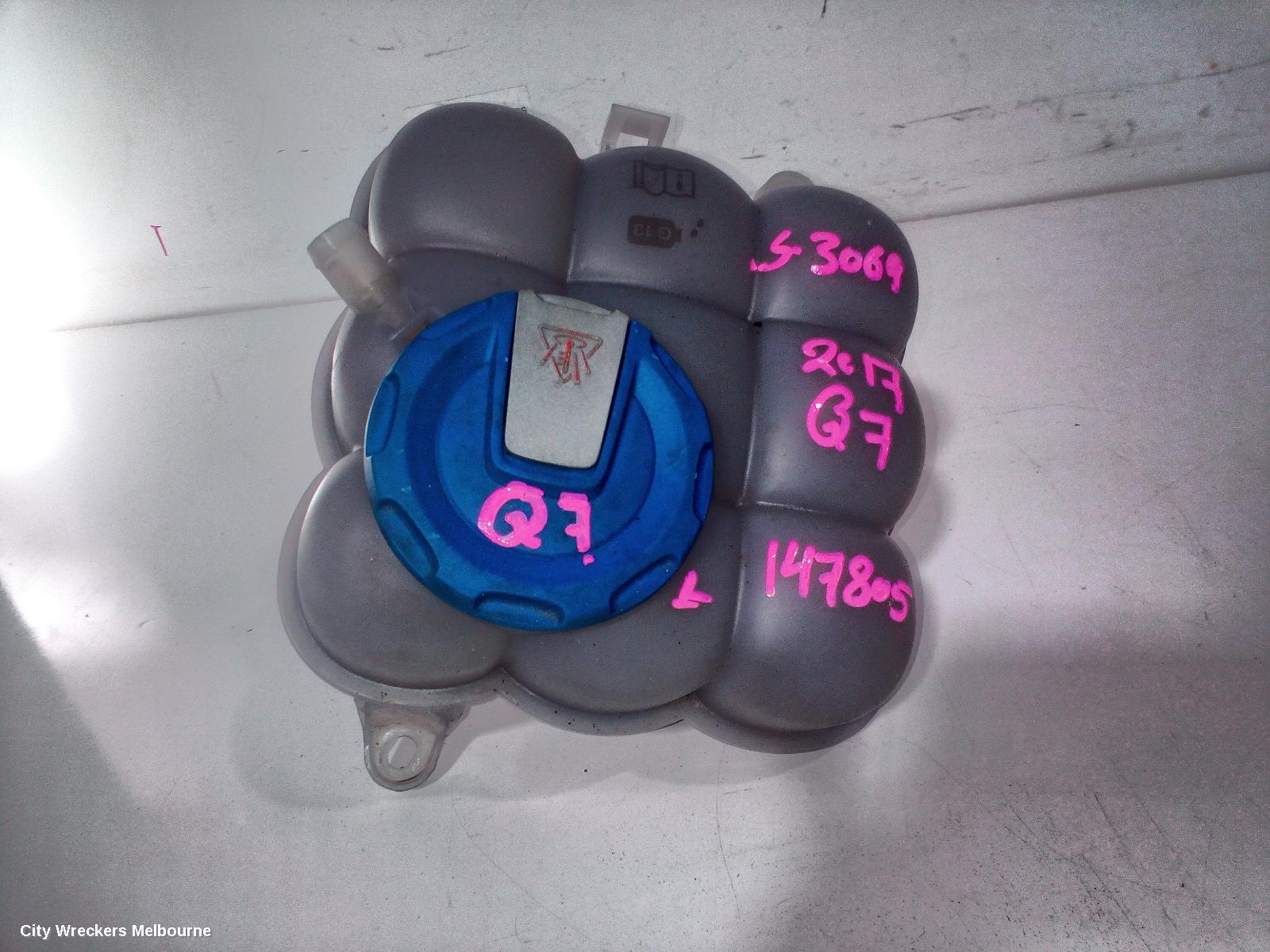 AUDI Q7 OVERFLOW BOTTLE, 4M, 07/2015 ONWARDS