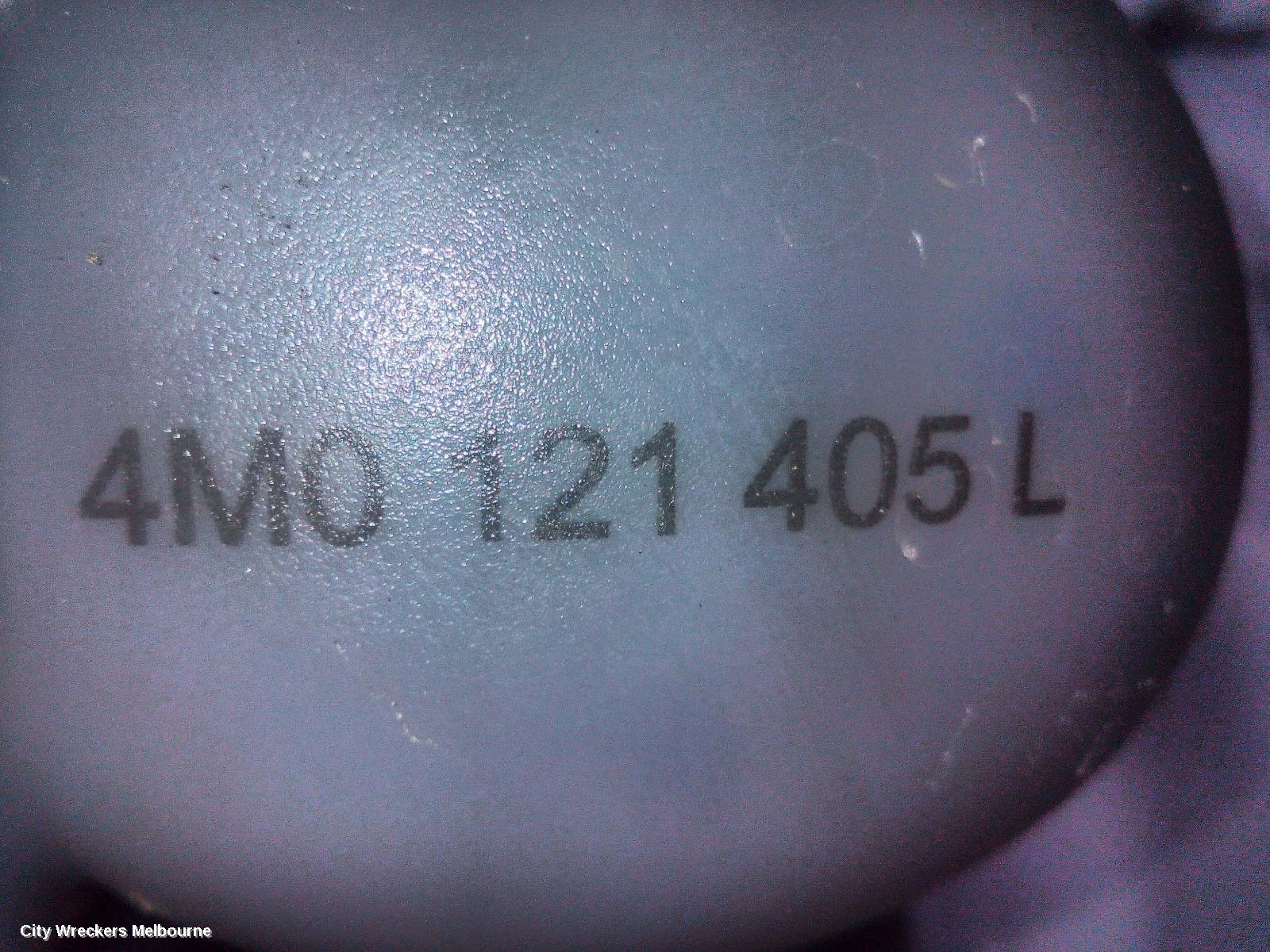 AUDI Q7 OVERFLOW BOTTLE, 4M, 07/2015 ONWARDS