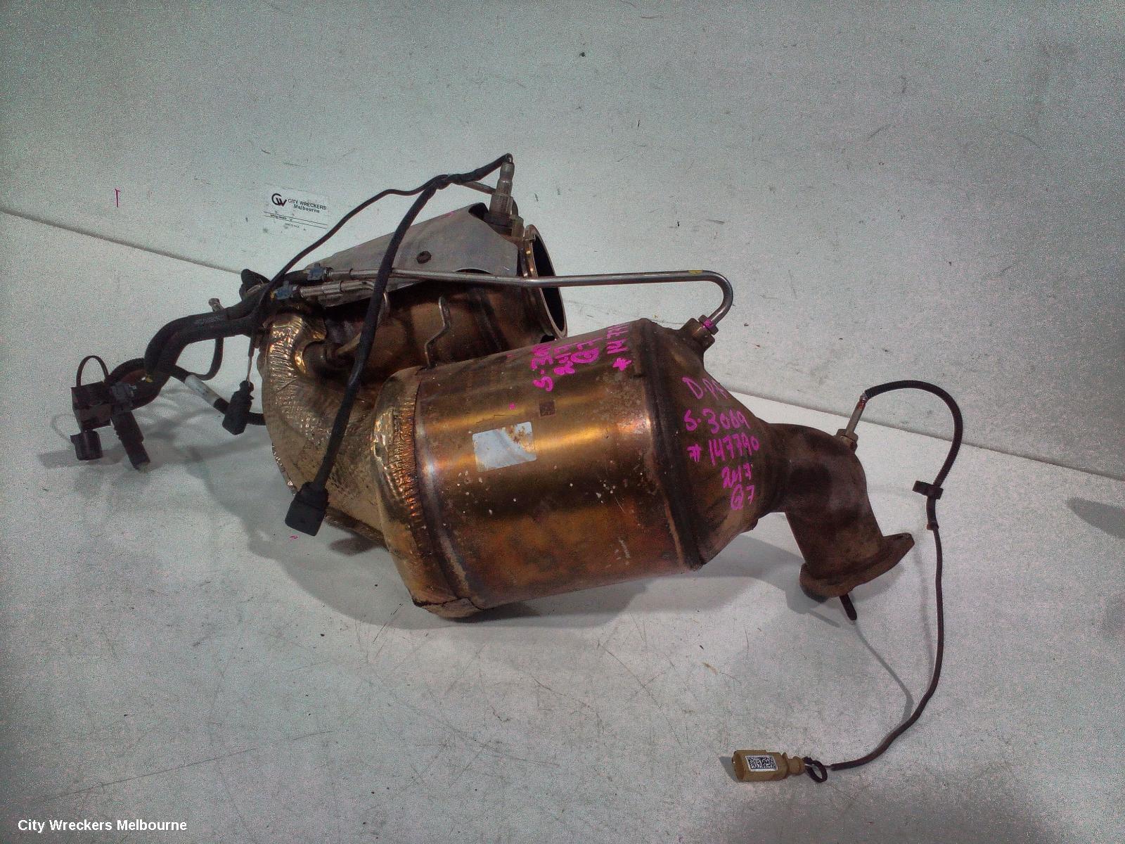 AUDI Q7 PARTICULATE FILTER/DPF, DIESEL, 3.0, CRTC/CZZA CODE, 09/2015 - 03/2020