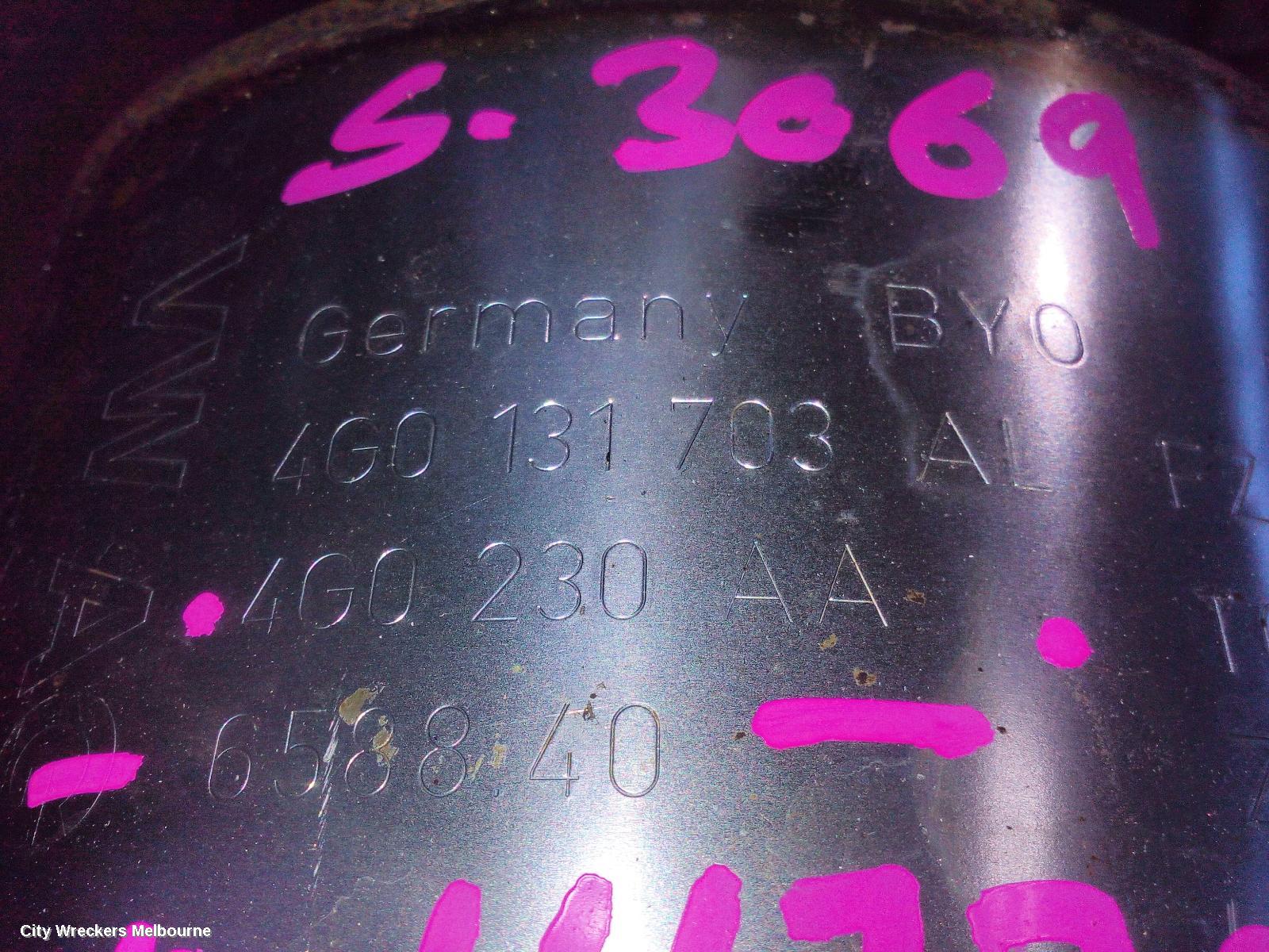 AUDI Q7 CATALYTIC CONVERTER, UNDER CAR-CAT TYPE, 3.0, DIESEL, CRTC/CZZA CODE, 4M, 09/2015 - 03/2020