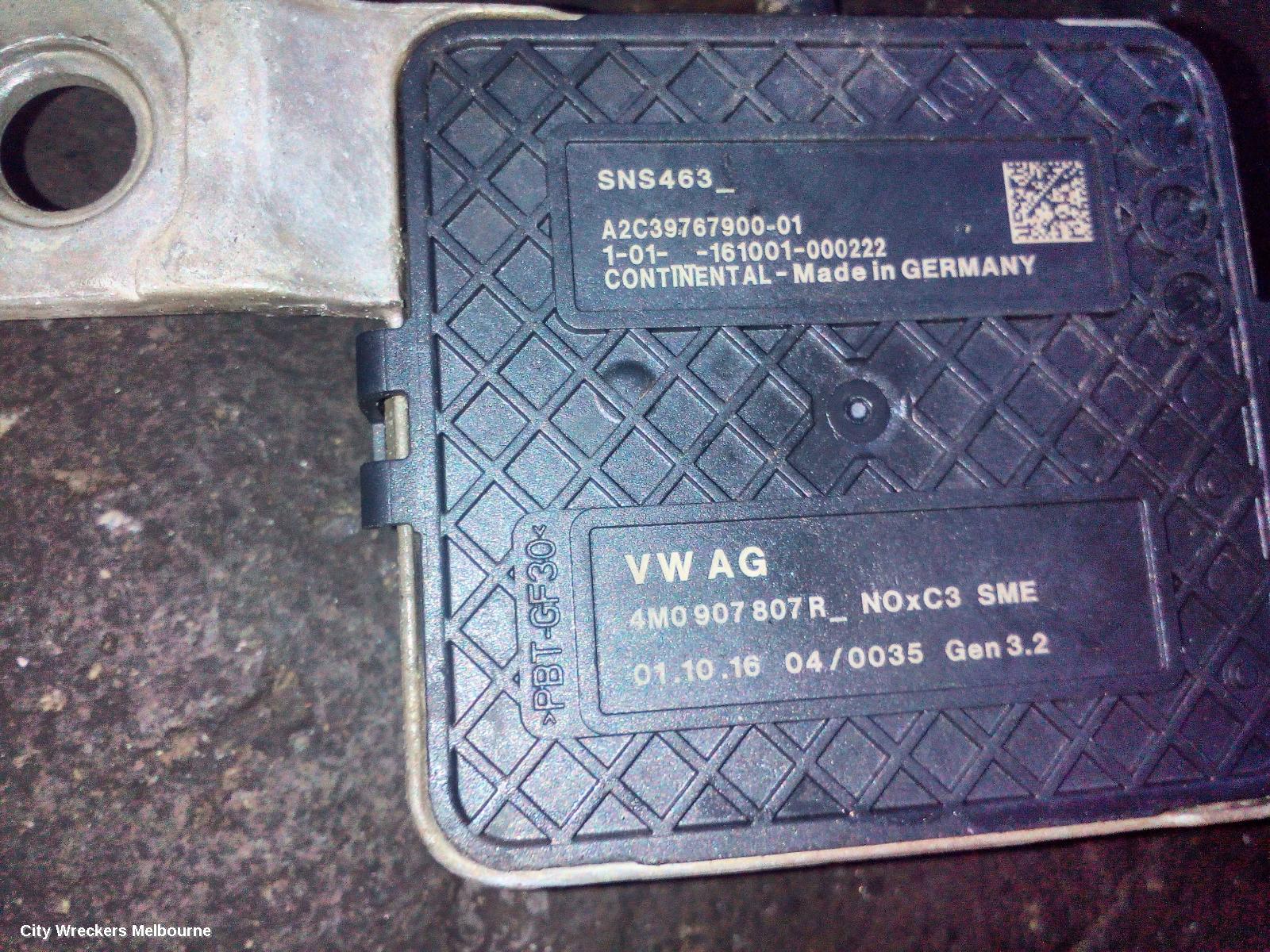 AUDI Q7 CATALYTIC CONVERTER, UNDER CAR-CAT TYPE, 3.0, DIESEL, CRTC/CZZA CODE, 4M, 09/2015 - 03/2020