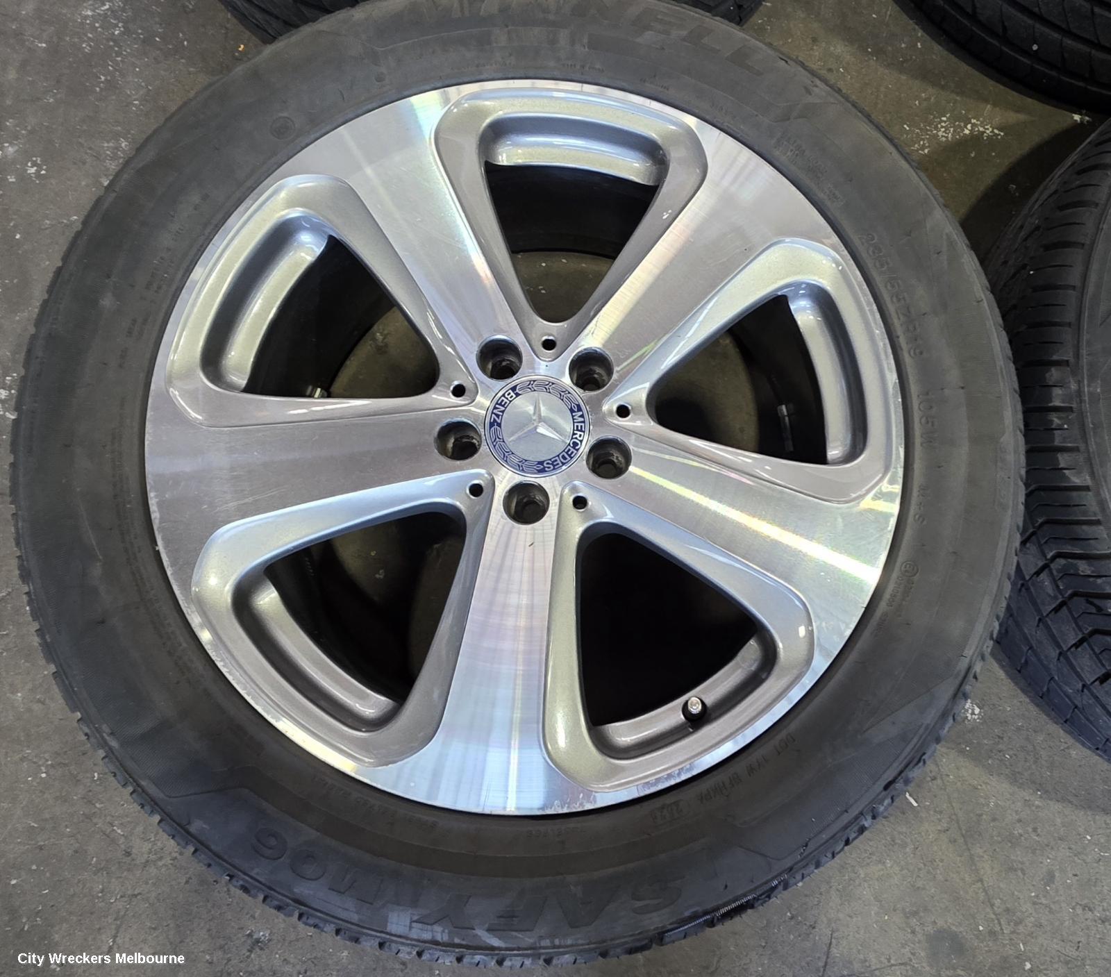 MERCEDES GLC CLASS WHEEL MAG, FACTORY, 19X8.0IN, 5 SPOKE, X253, 09/2015 - 08/2019
