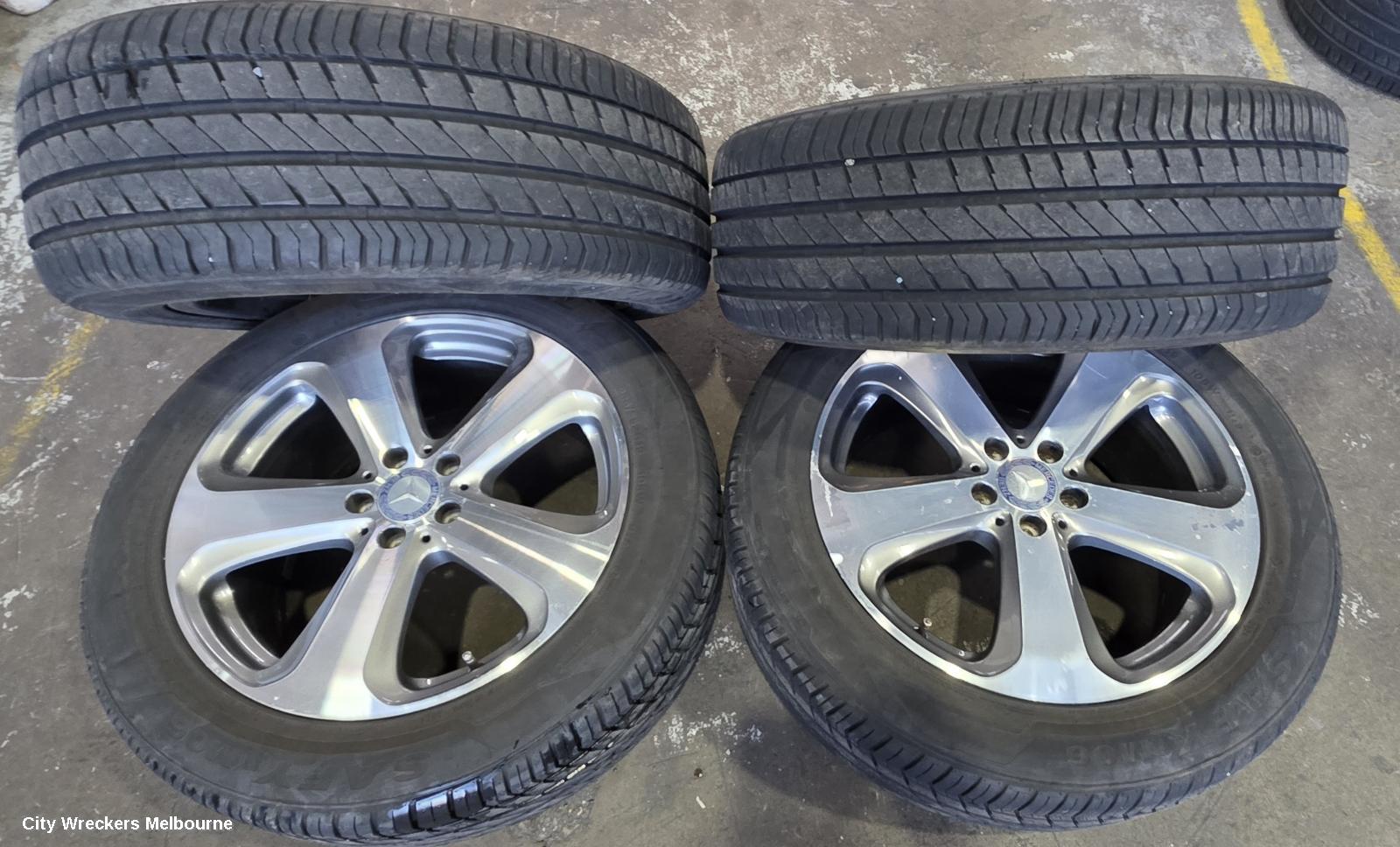 MERCEDES GLC CLASS WHEEL MAG, FACTORY, 19X8.0IN, 5 SPOKE, X253, 09/2015 - 08/2019