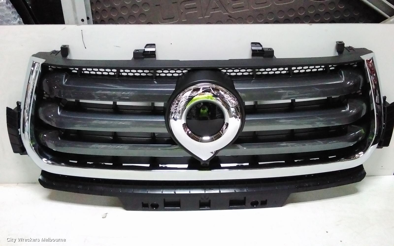 GREAT WALL CANNON UTE GRILLE, NPW, RADIATOR GRILLE, W/ 3 STRIPES TYPE, GREY, 09/2020 - 10/2024