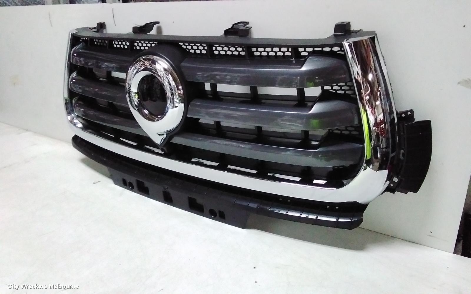 GREAT WALL CANNON UTE GRILLE, NPW, RADIATOR GRILLE, W/ 3 STRIPES TYPE, GREY, 09/2020 - 10/2024