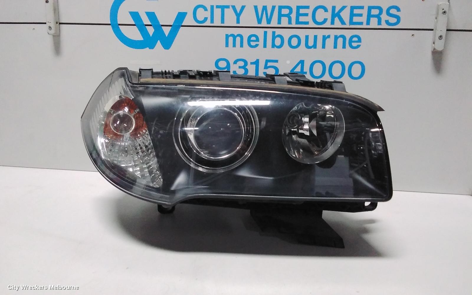 BMW X3 RIGHT HEADLAMP, E83 XENON 07/2004 - 06/2006