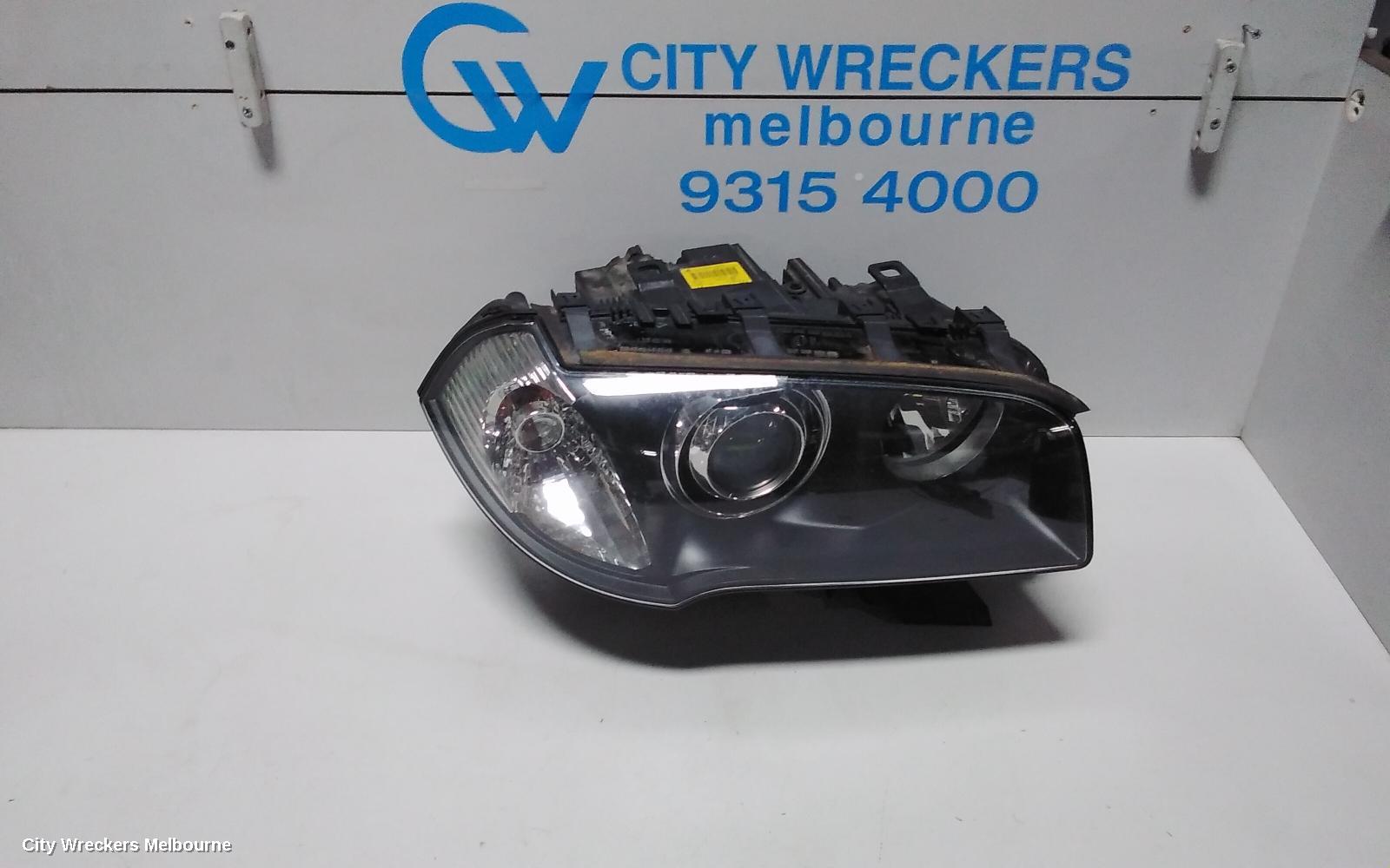 BMW X3 RIGHT HEADLAMP, E83 XENON 07/2004 - 06/2006