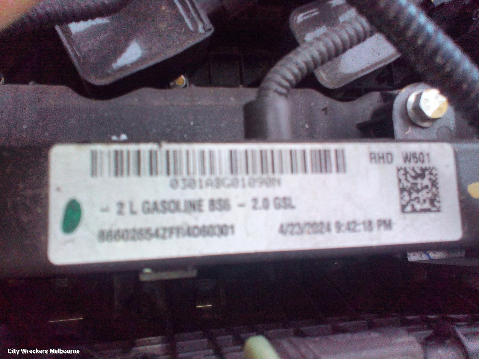 MAHINDRA XUV700 ENGINE, W601, PETROL, 2.0, TURBO, 01/2023 ONWARDS
