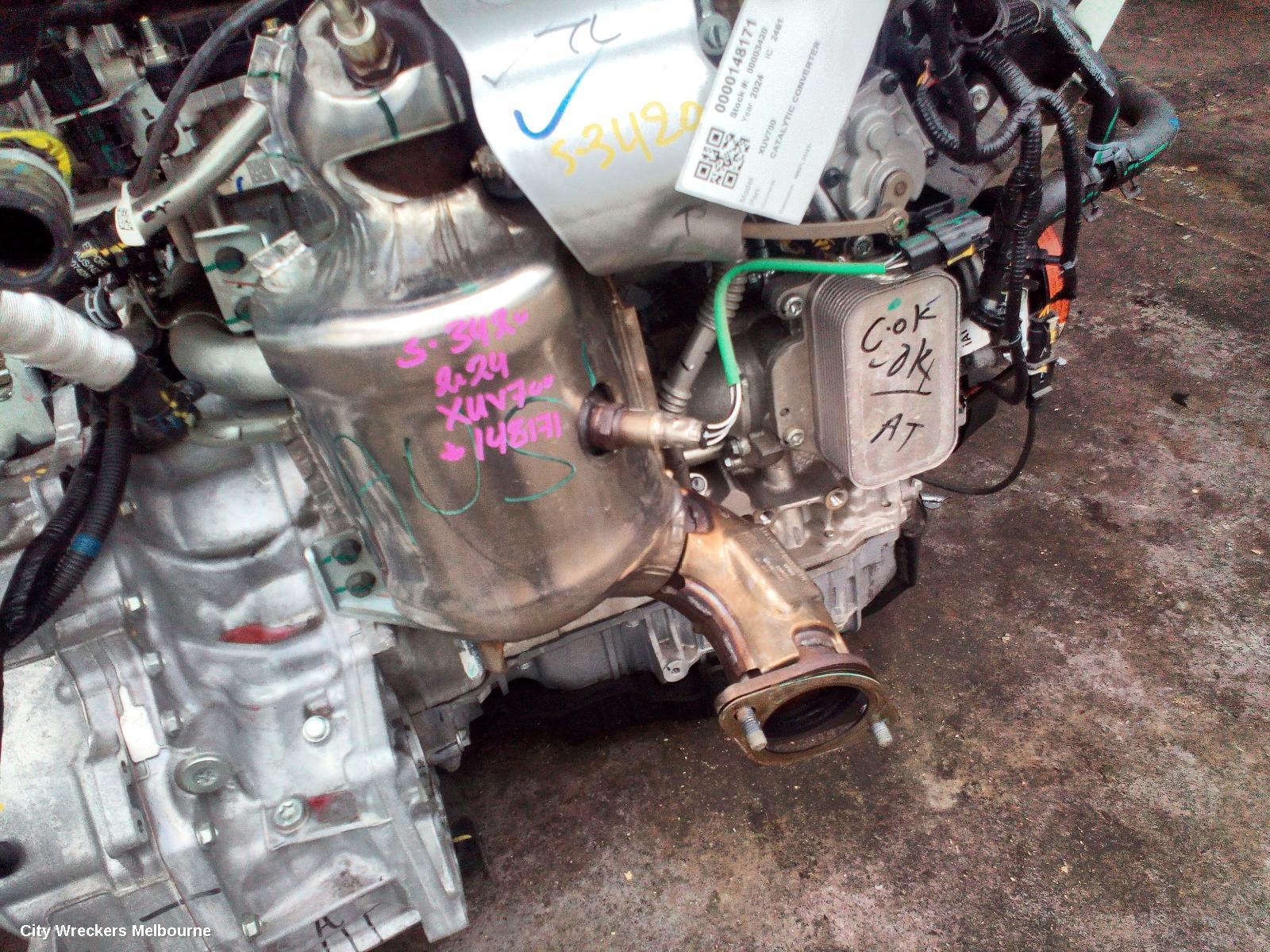 MAHINDRA XUV700 CATALYTIC CONVERTER, W601, 01/2023 ONWARDS