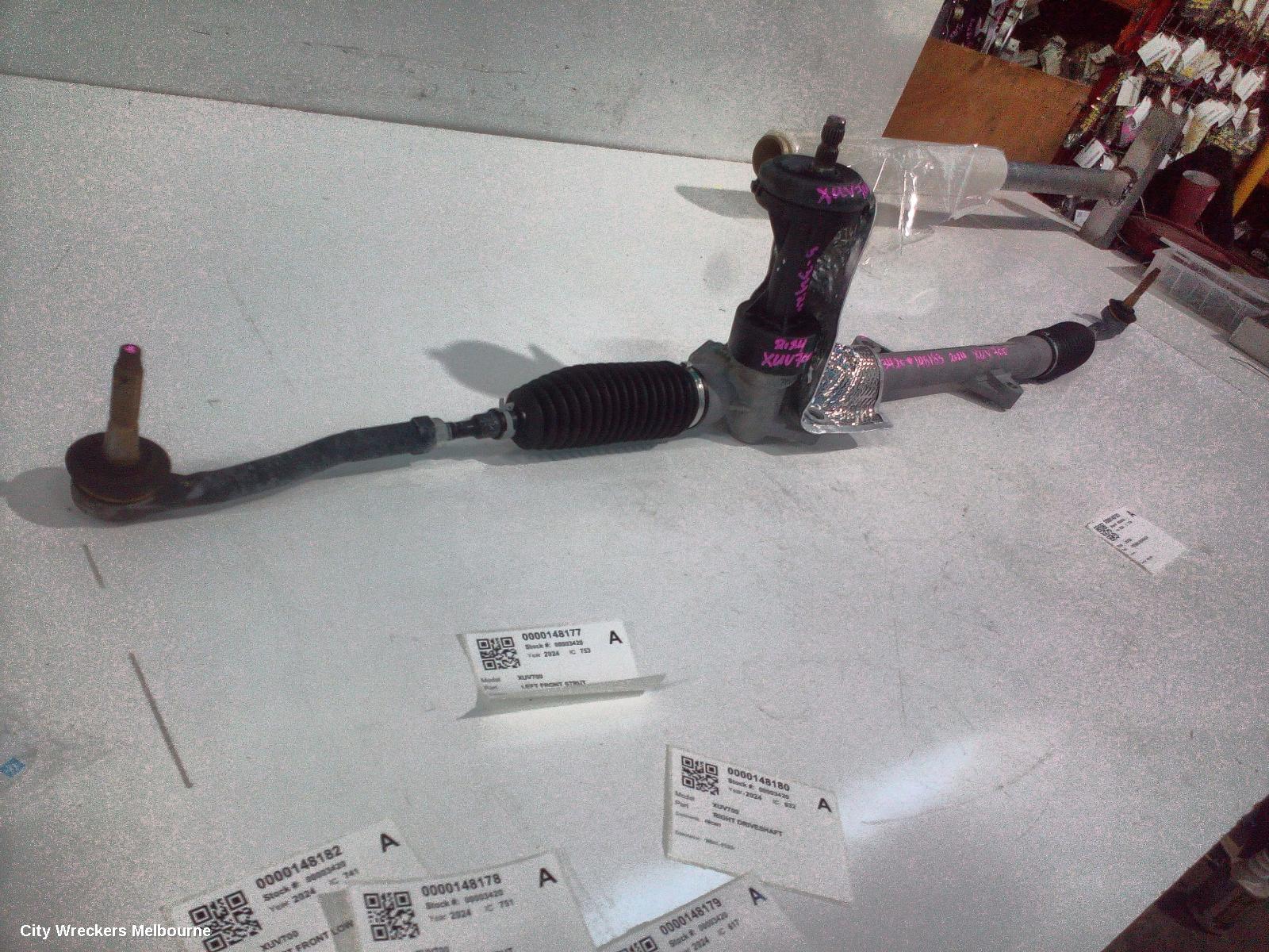 MAHINDRA XUV700 STEERING BOX/RACK, W601, 01/2023 ONWARDS