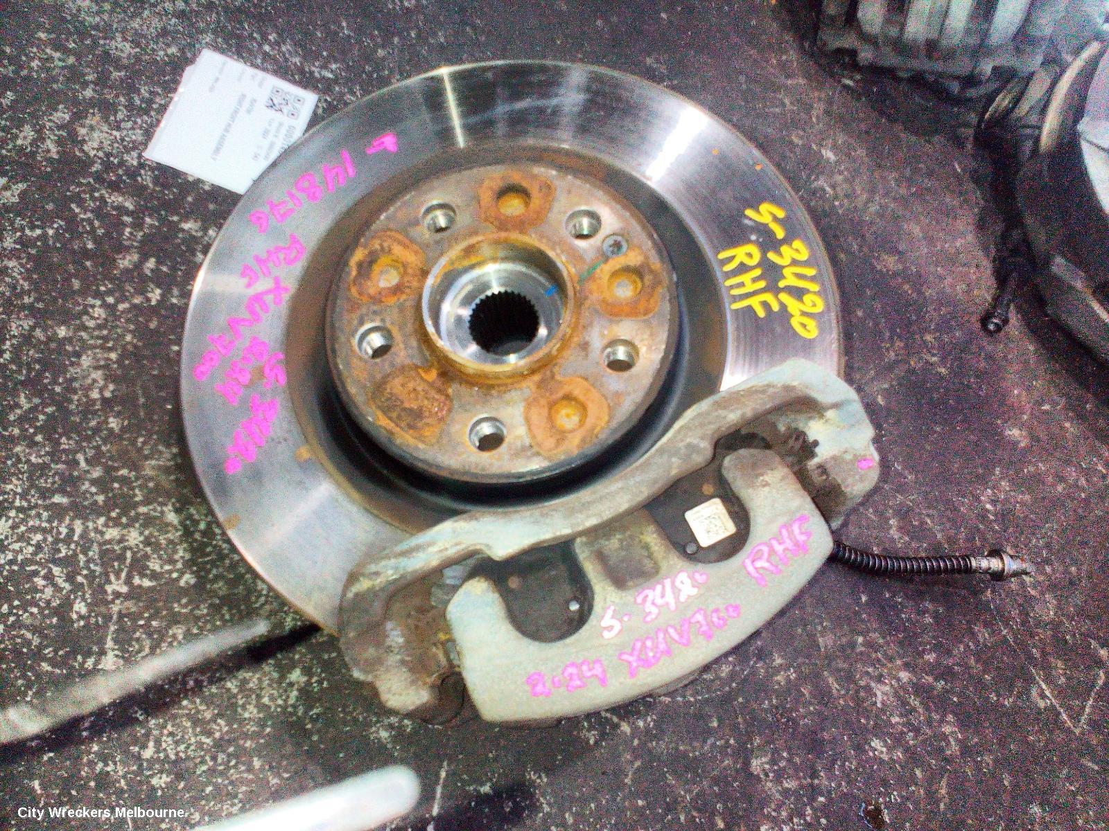 MAHINDRA XUV700 RIGHT FRONT HUB ASSEMBLY, W601, 01/2023 ONWARDS