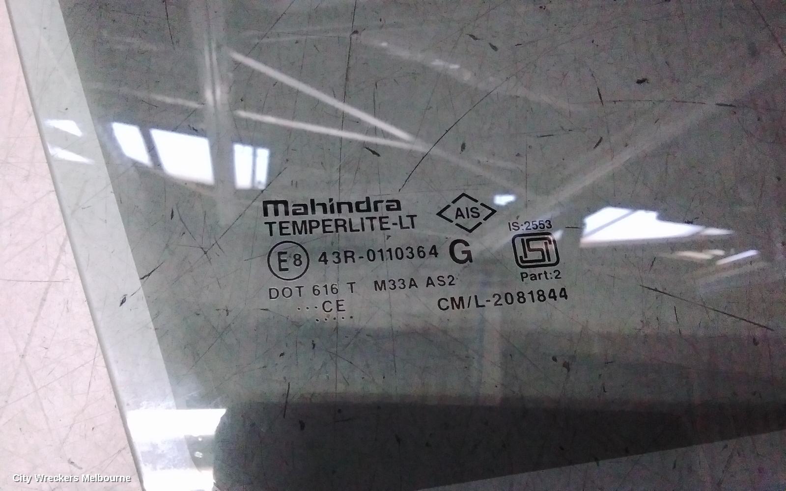 MAHINDRA XUV700 RIGHT FRONT DOOR WINDOW, W601, 01/2023 ONWARDS