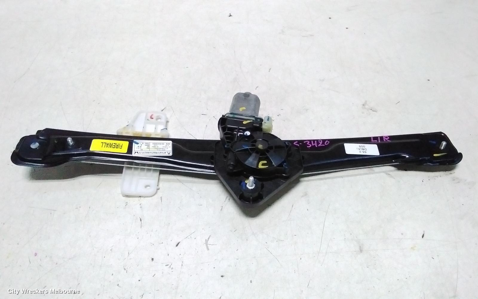 MAHINDRA XUV700 LEFT REAR WND REG/MOTOR, W601, 01/2023 ONWARDS