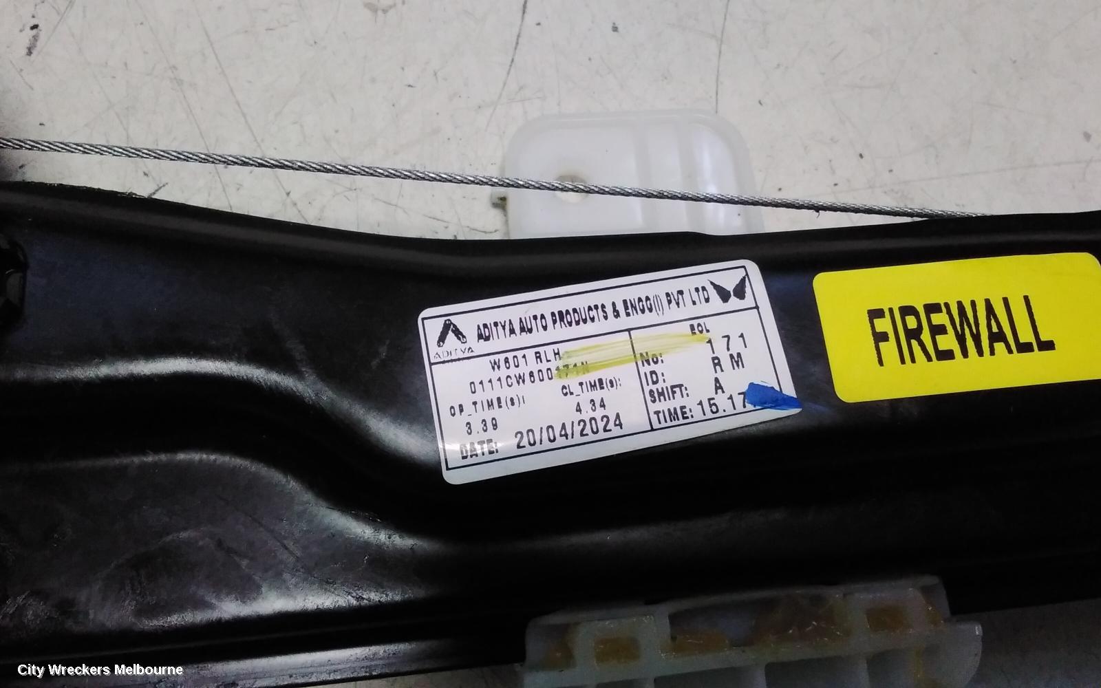 MAHINDRA XUV700 LEFT REAR WND REG/MOTOR, W601, 01/2023 ONWARDS