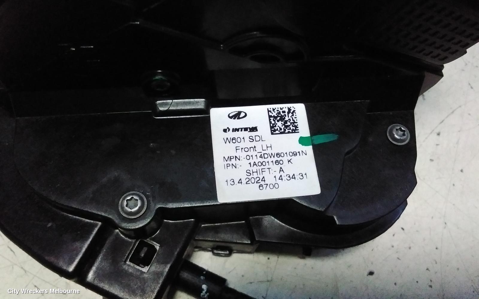 MAHINDRA XUV700 DOOR/BOOT/GATE LOCK, W601, LEFT FRONT DOOR LOCK, 01/2023 ONWARDS