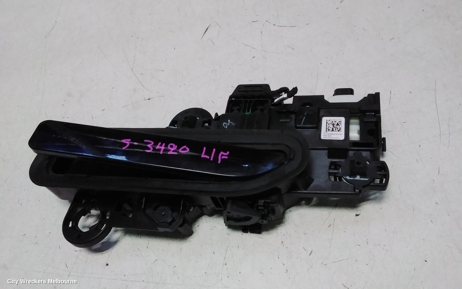 MAHINDRA XUV700 DOOR HANDLE, W601, LH FRONT, OUTER, W/ SMART HANDLES TYPE, 01/2023 ONWARDS