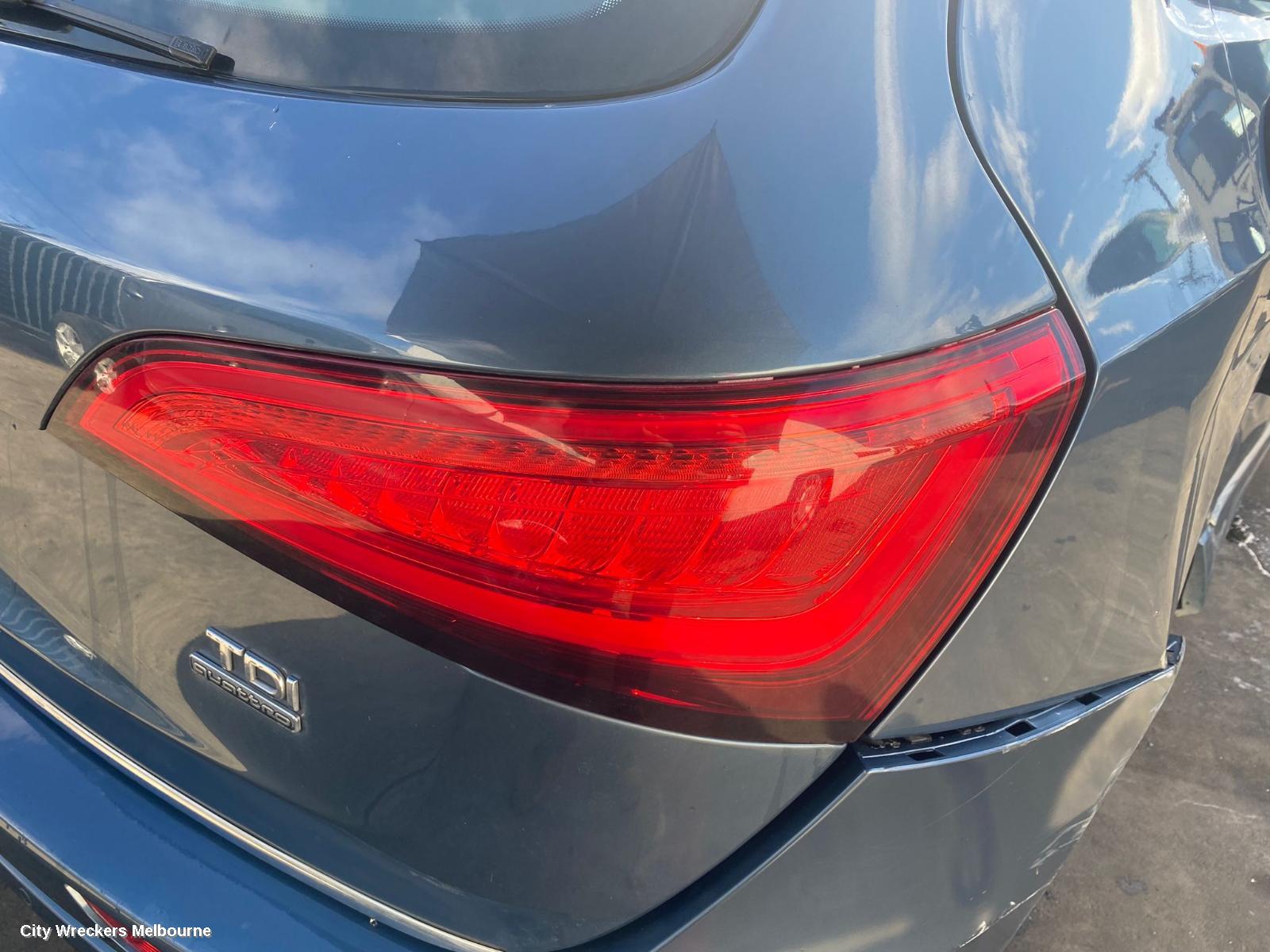 AUDI Q5 LEFT TAILLIGHT, IN TAILGATE, 8R, LED TYPE, 10/2012 - 01/2017