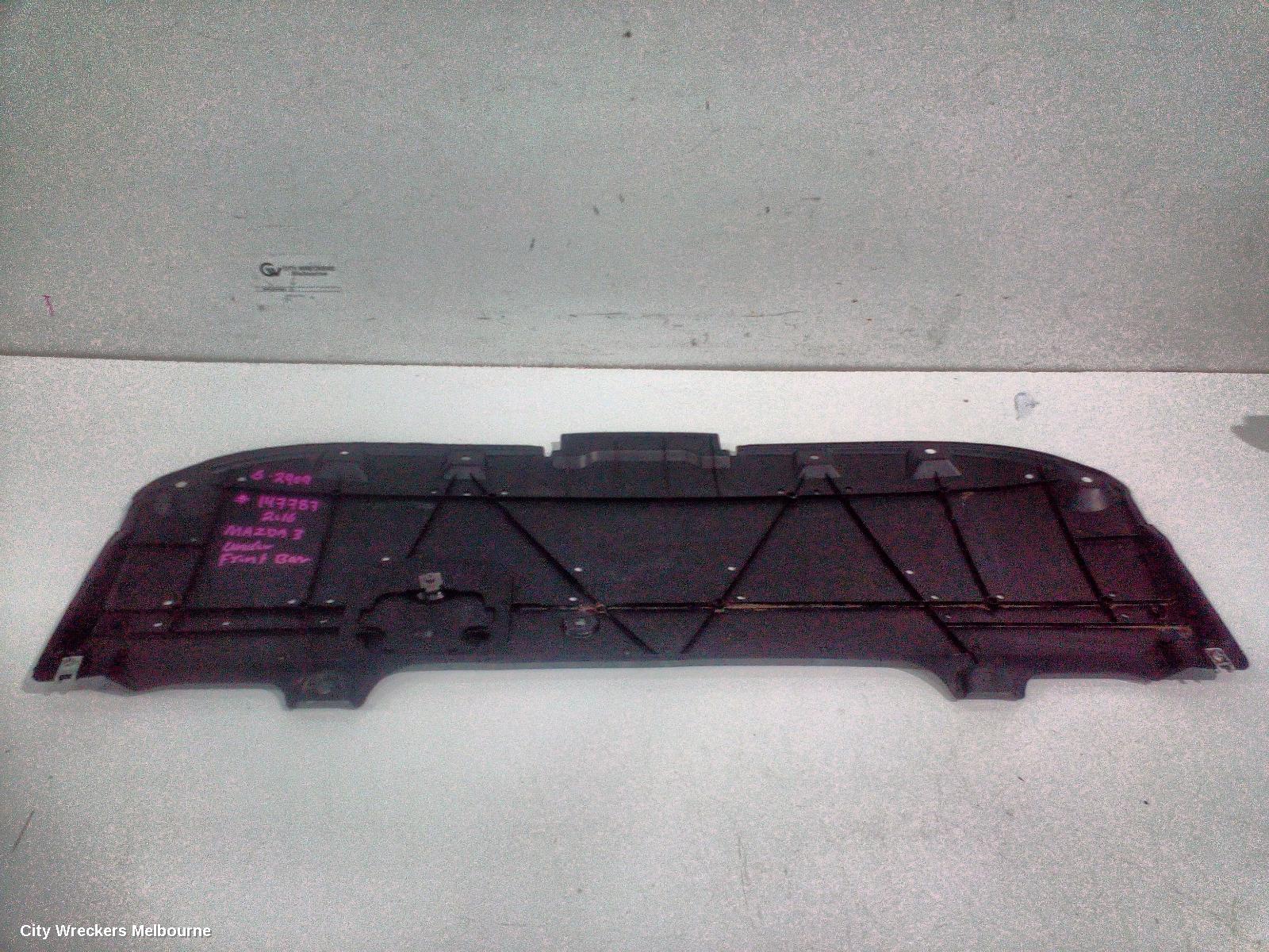 MAZDA 3, BN, 05/2016 - 02/2019, UNDER FRONT BUMPER SPLASH TRAY: 147787