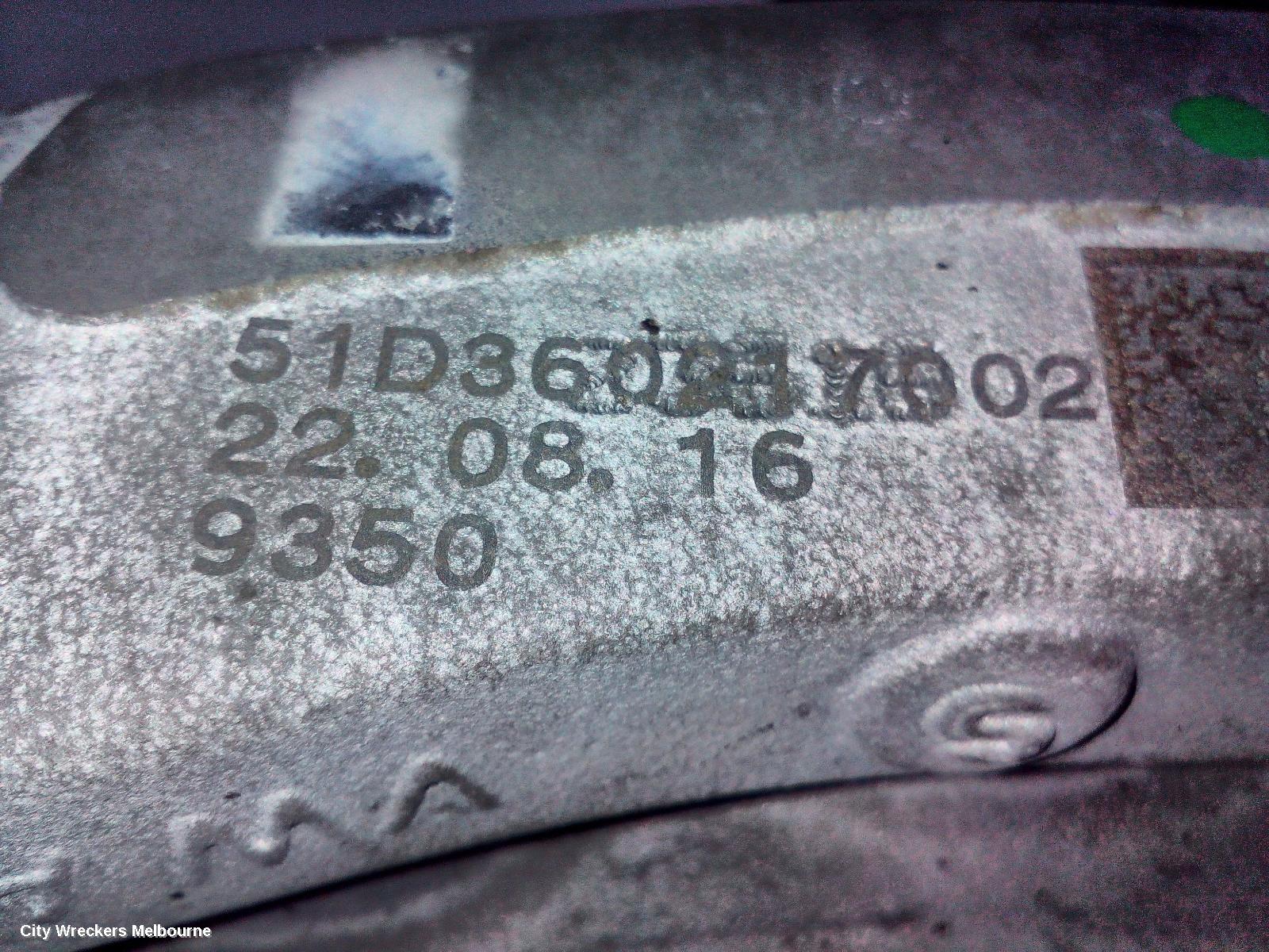 AUDI Q7 CALIPER, 4M, LH FRONT, GREY, 375MM ROTOR, 07/2015 ONWARDS