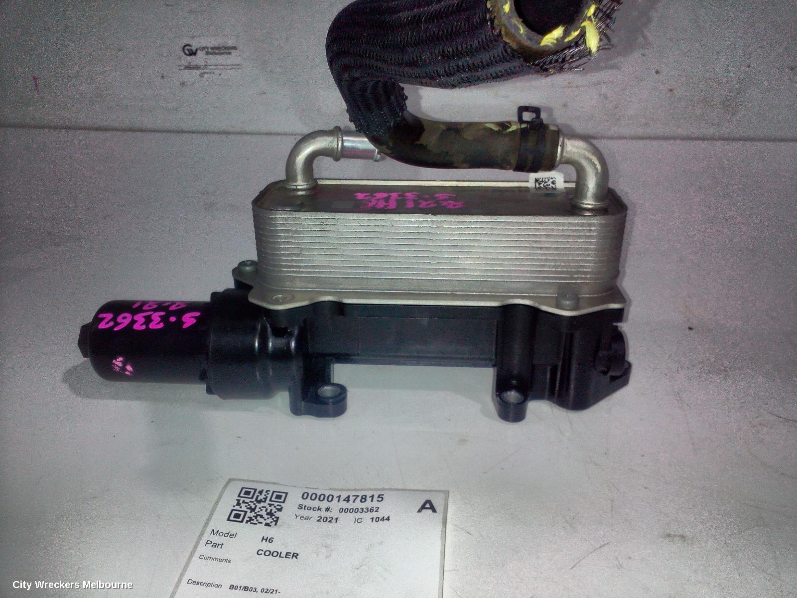 HAVAL H6 COOLER, B01/B03, 02/2021 ONWARDS