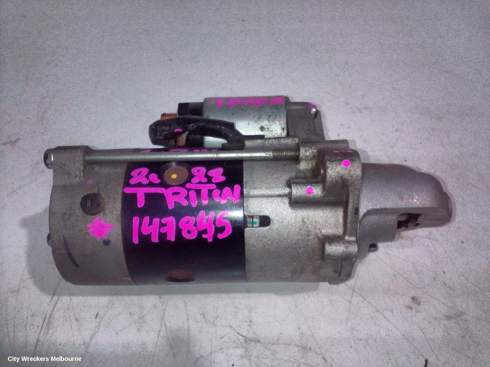 MITSUBISHI TRITON STARTER, DIESEL, 2.4, 4N15, AUTO T/M, MQ-MR, 03/2015 - 10/2023