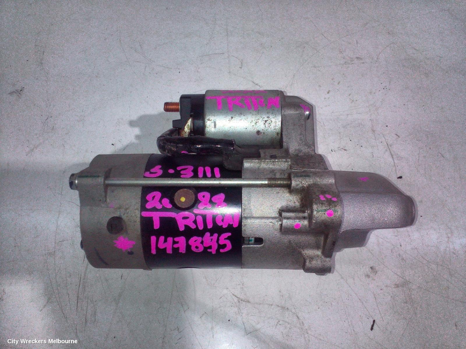 MITSUBISHI TRITON STARTER, DIESEL, 2.4, 4N15, AUTO T/M, MQ-MR, 03/2015 - 10/2023