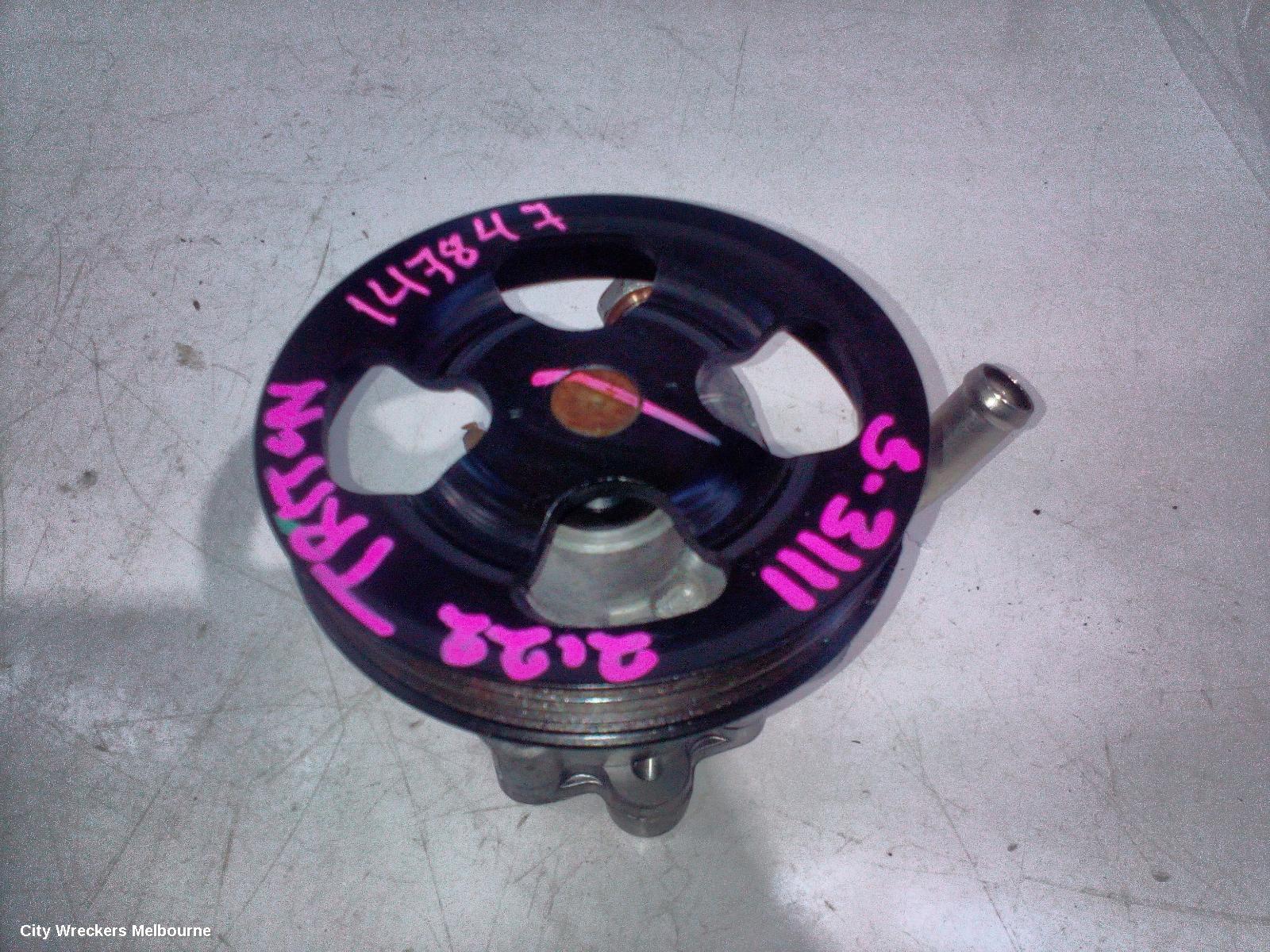 MITSUBISHI TRITON STEERING PUMP, DIESEL, 2.4, MQ-MR, 03/2015 - 10/2023