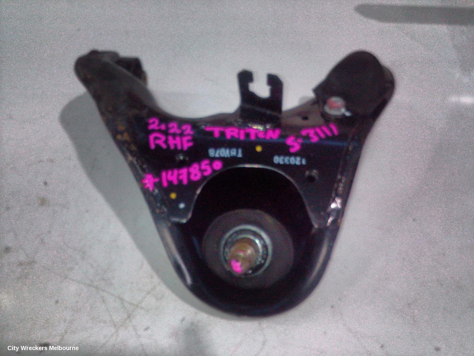 MITSUBISHI TRITON RIGHT FRONT UPPER CONTROL ARM, 2WD/4WD, MQ-MR, 03/2015 - 10/2023