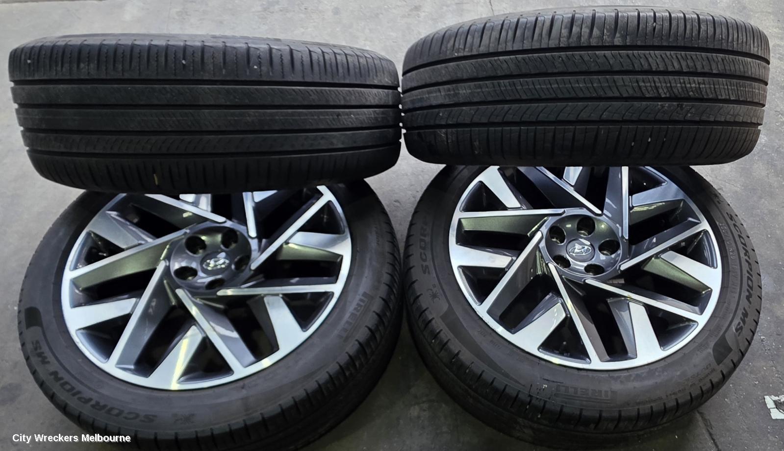 HYUNDAI SANTA FE WHEEL MAG, FACTORY, 20X8.5IN, MULTISPOKE, TM, 10/2020 - 10/2023