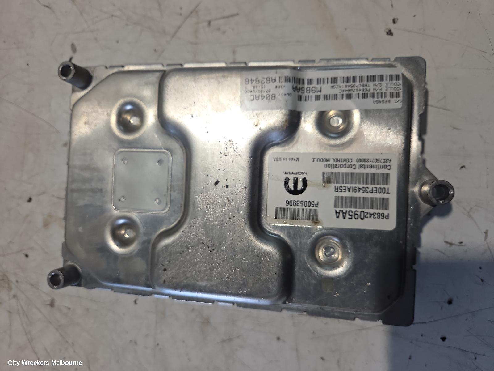 JEEP COMPASS ECU, ENGINE ECU, 2.4, PETROL, ECU ONLY, M6, 10/2017 - 12/2023