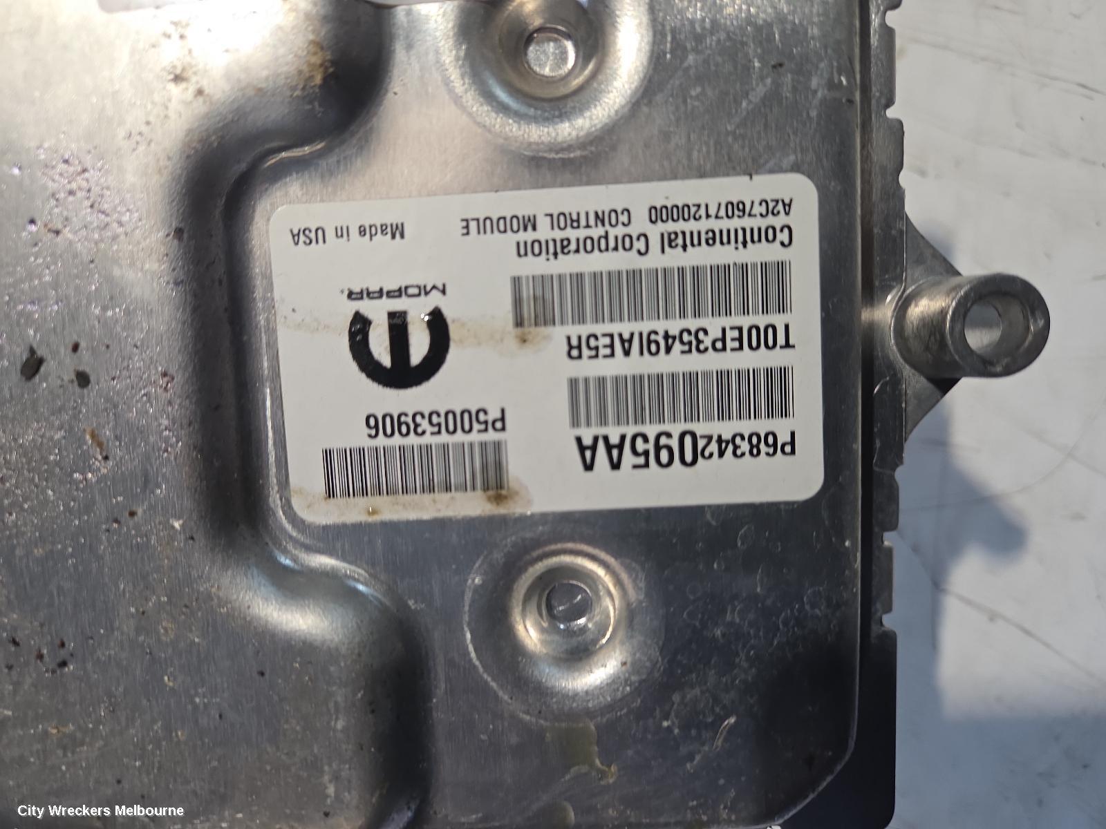 JEEP COMPASS ECU, ENGINE ECU, 2.4, PETROL, ECU ONLY, M6, 10/2017 - 12/2023