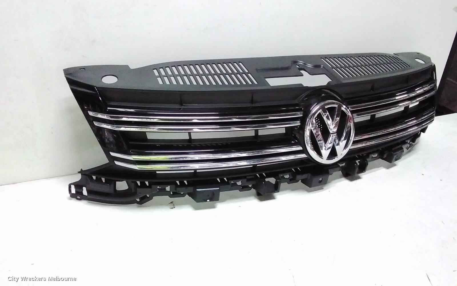 VOLKSWAGEN TIGUAN GRILLE, RADIATOR GRILLE, 5N, 07/2011 - 08/2016