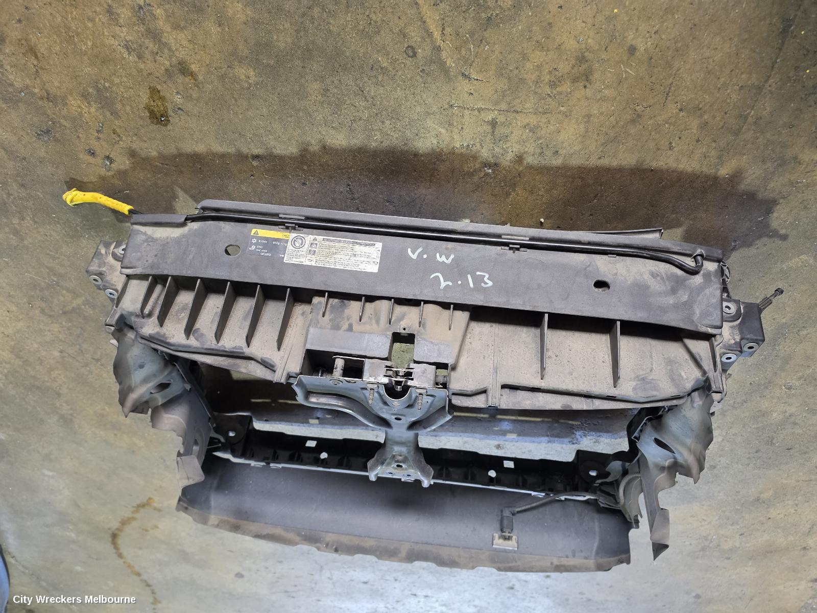 VOLKSWAGEN TIGUAN RADIATOR SUPPORT, 5N, 05/2008 - 08/2016