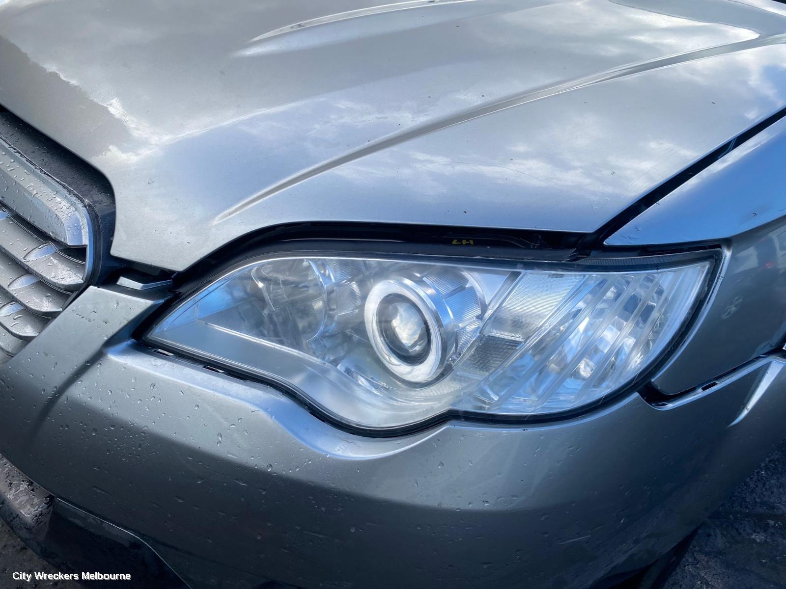 SUBARU OUTBACK LEFT FRONT DOOR, 4TH GEN 09/2003 - 08/2009