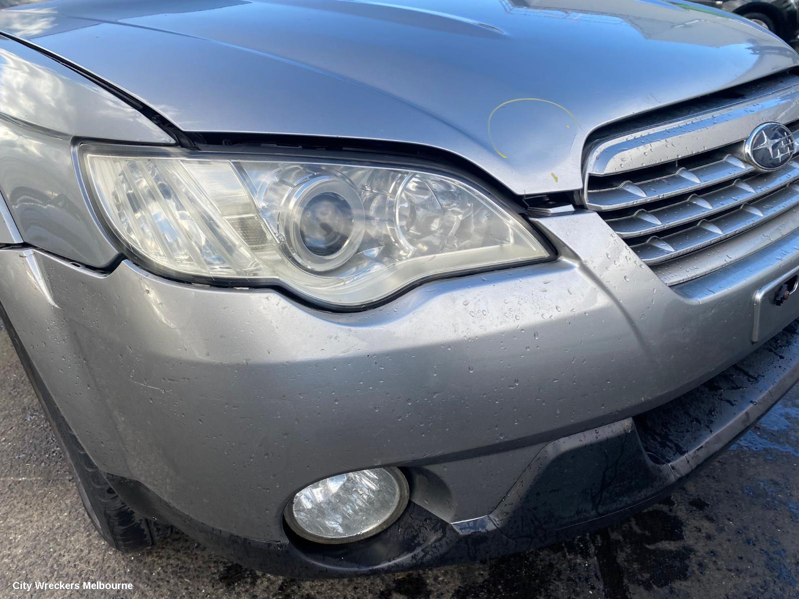 SUBARU OUTBACK REAR BUMPER, 4TH GEN 09/2003 - 08/2009