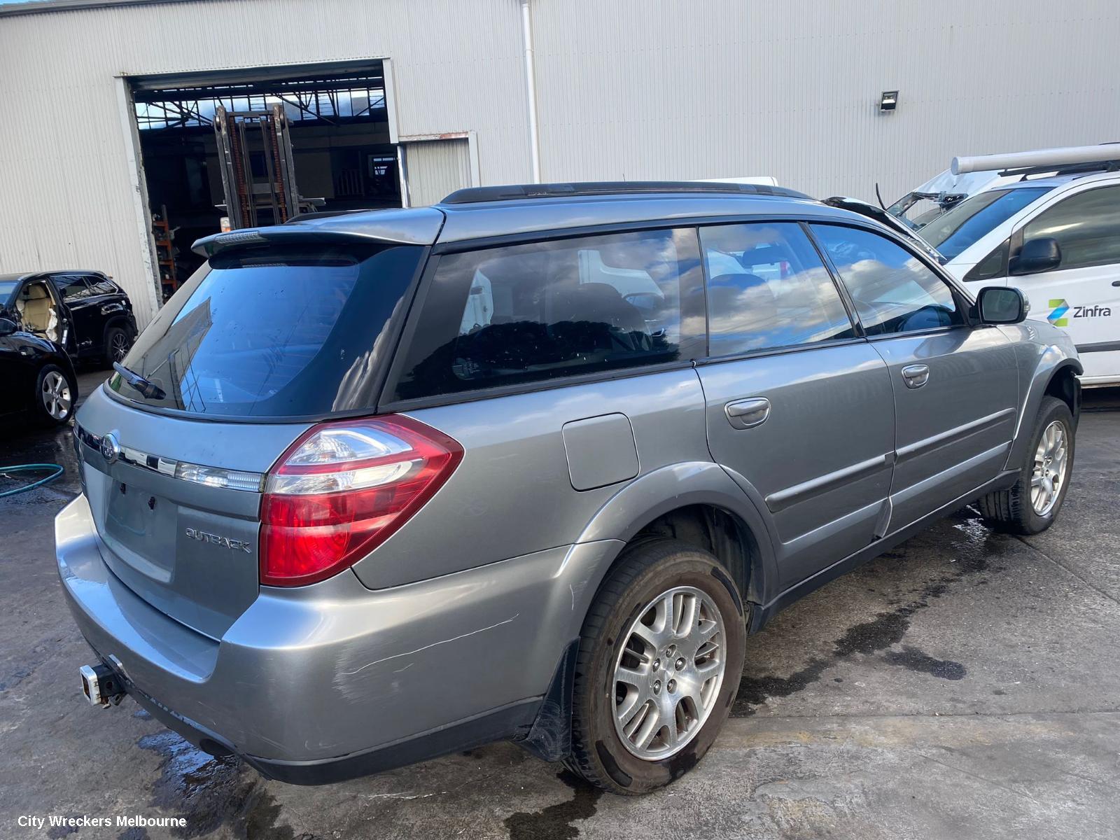 SUBARU OUTBACK REAR BUMPER, 4TH GEN 09/2003 - 08/2009