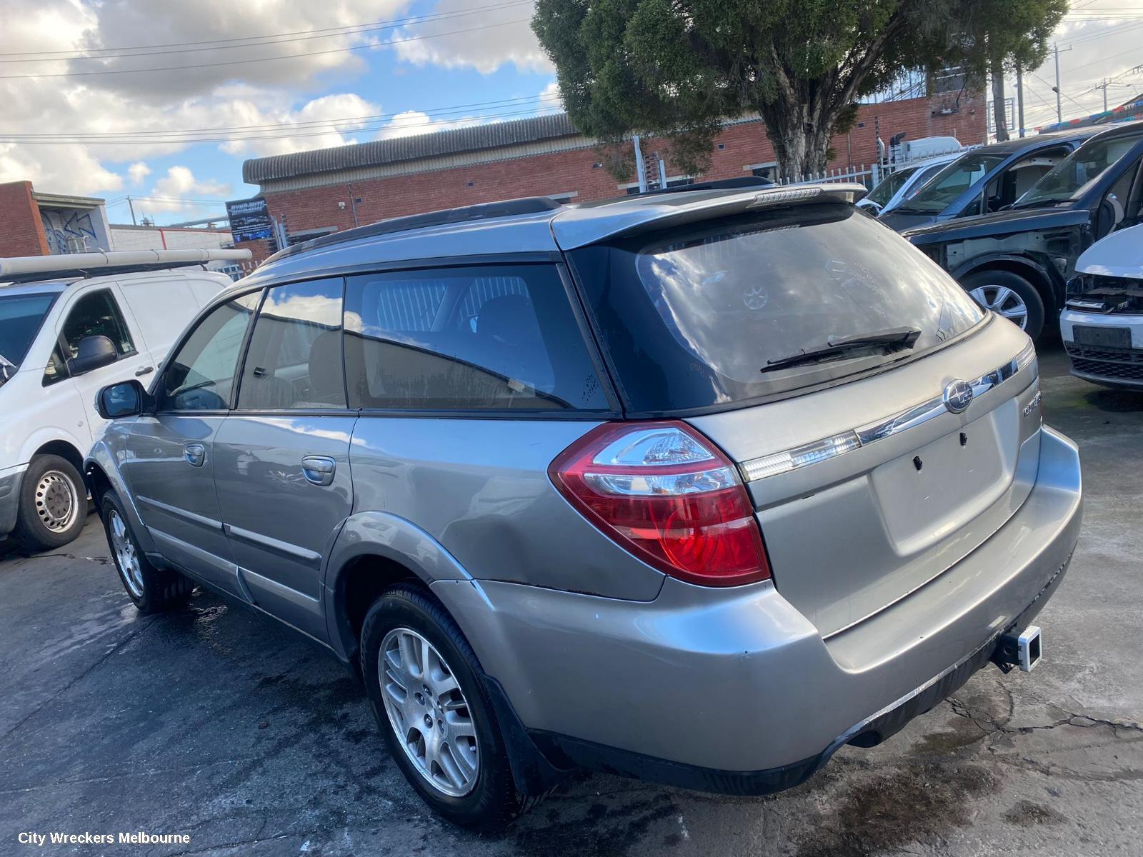 SUBARU OUTBACK REAR BUMPER, 4TH GEN 09/2003 - 08/2009