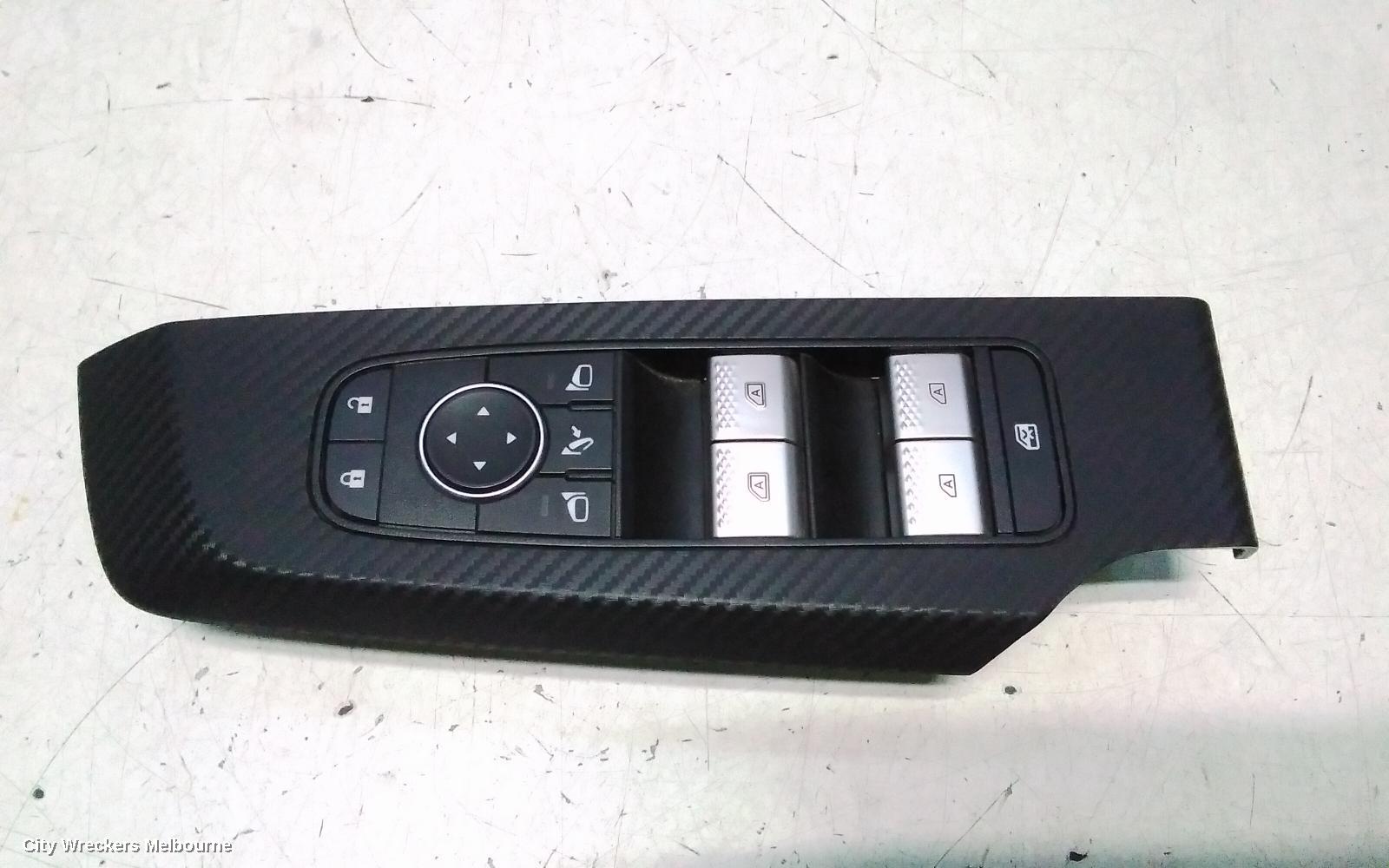 MITSUBISHI OUTLANDER PWR DR WIND SWITCH, RH FRONT (MASTER SWITCH), NON AUTO FOLD, W/ AUTO TYPE (FRONT & REAR SIDES), ZM, 08/2021 ONWARDS