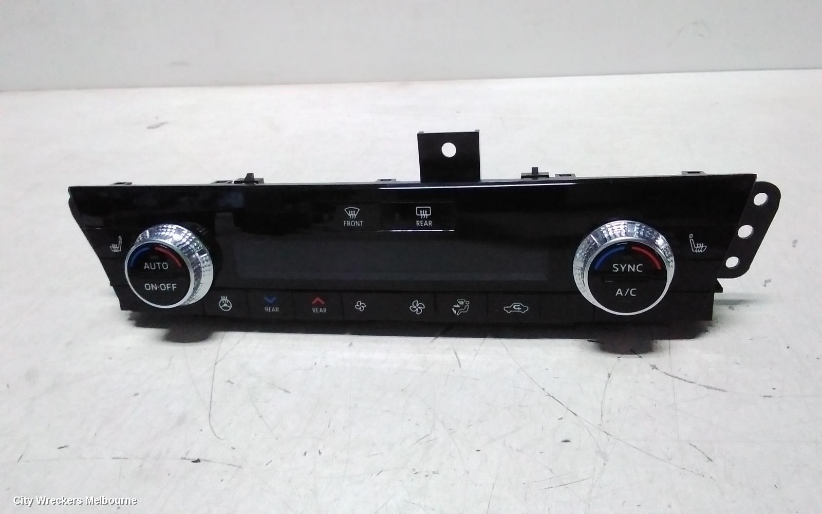 MITSUBISHI OUTLANDER HEATER/AC CONTROLS, DUAL ZONE CLIMATE CONTROL TYPE, ZM, 08/2021 ONWARDS