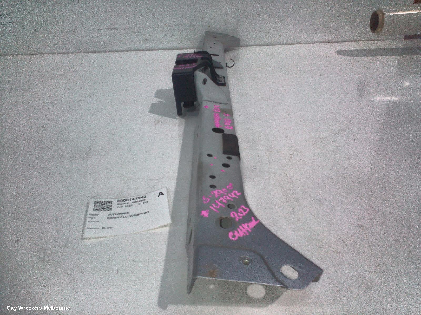 MITSUBISHI OUTLANDER BONNET LOCK/SUPPORT, ZM, 08/2021 ONWARDS