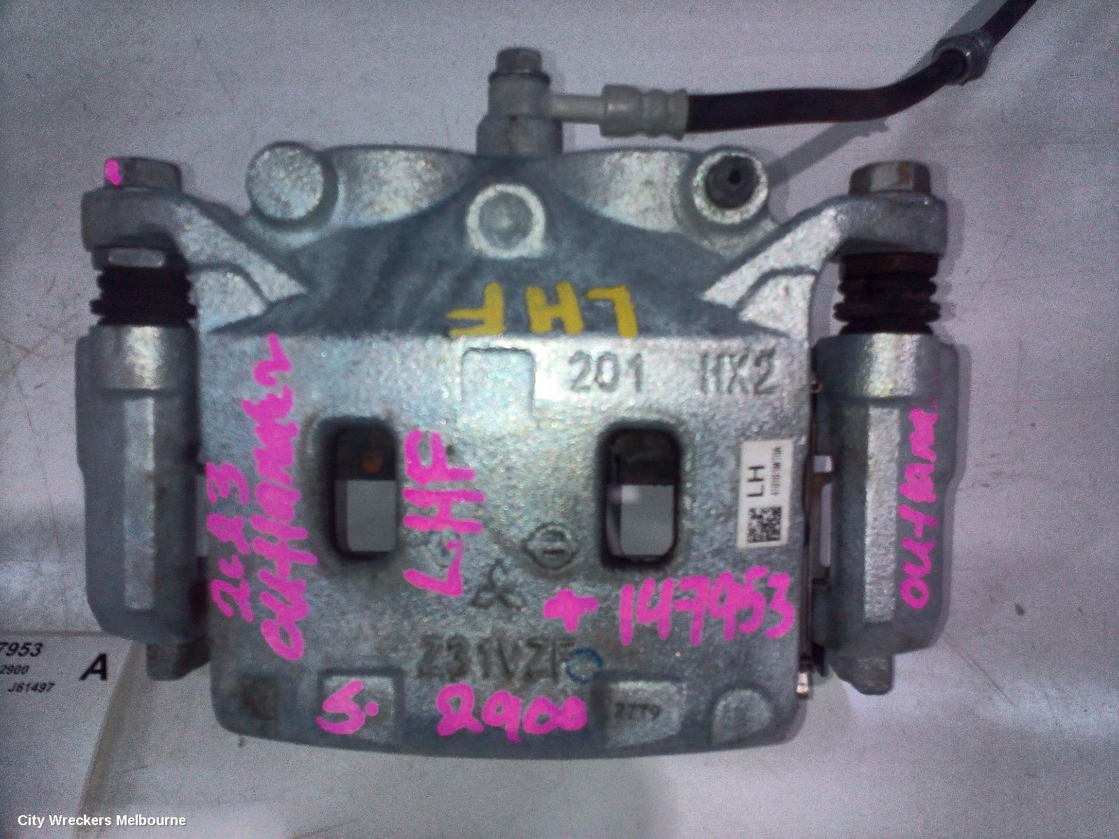 MITSUBISHI OUTLANDER CALIPER, LH FRONT, 4WD, ZM, 08/2021 ONWARDS