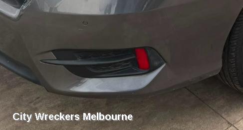 HONDA CIVIC RIGHT TAILLIGHT, BUMPER REFLECTOR, SEDAN, 10TH GEN, 05/2016 - 08/2021