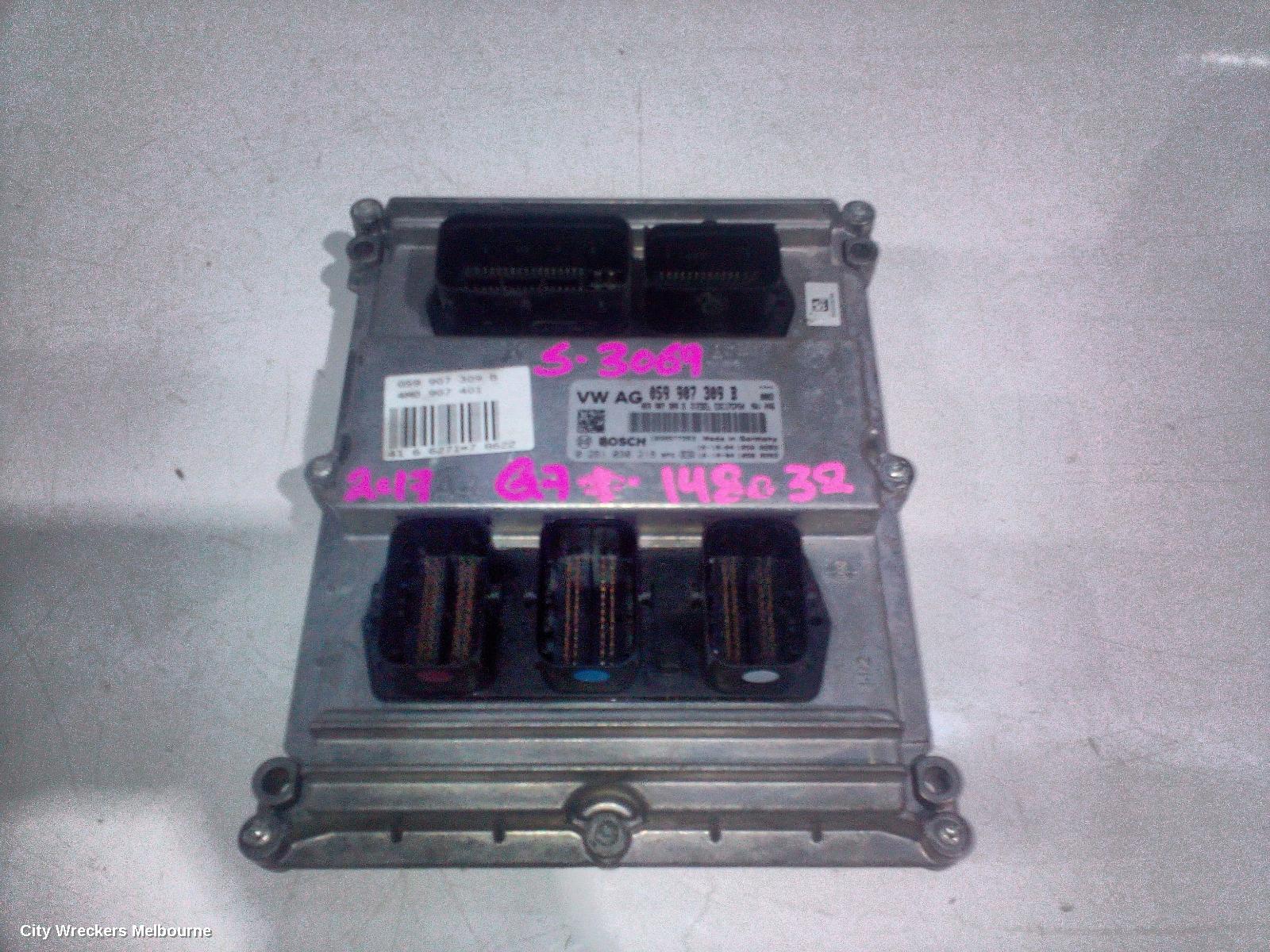 AUDI Q7 ECU, ENGINE ECU, 3.0, DIESEL, ECU ONLY, CRTC CODE, 4M, 09/2015 - 03/2020