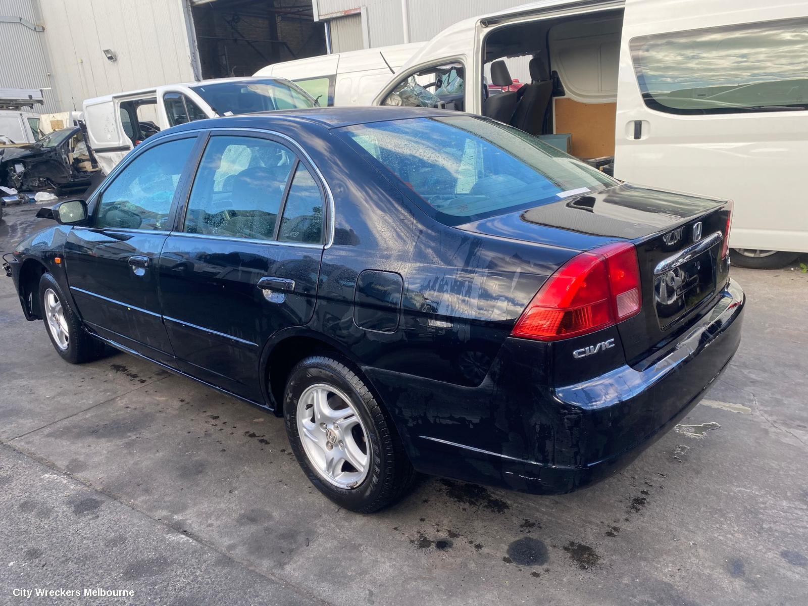 HONDA CIVIC BOOTLID/TAILGATE, BOOTLID, 7TH GEN, NON SPOILER, W/ KEY HOLE TYPE, 11/2000 - 12/2005