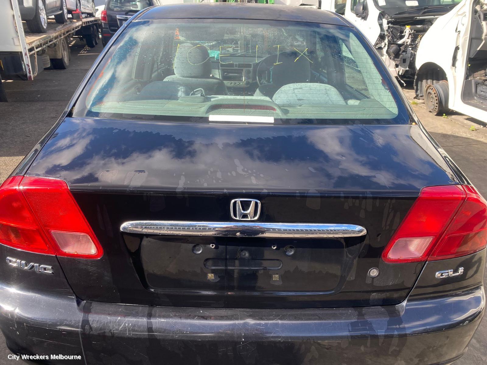 HONDA CIVIC BOOTLID/TAILGATE, BOOTLID, 7TH GEN, NON SPOILER, W/ KEY HOLE TYPE, 11/2000 - 12/2005