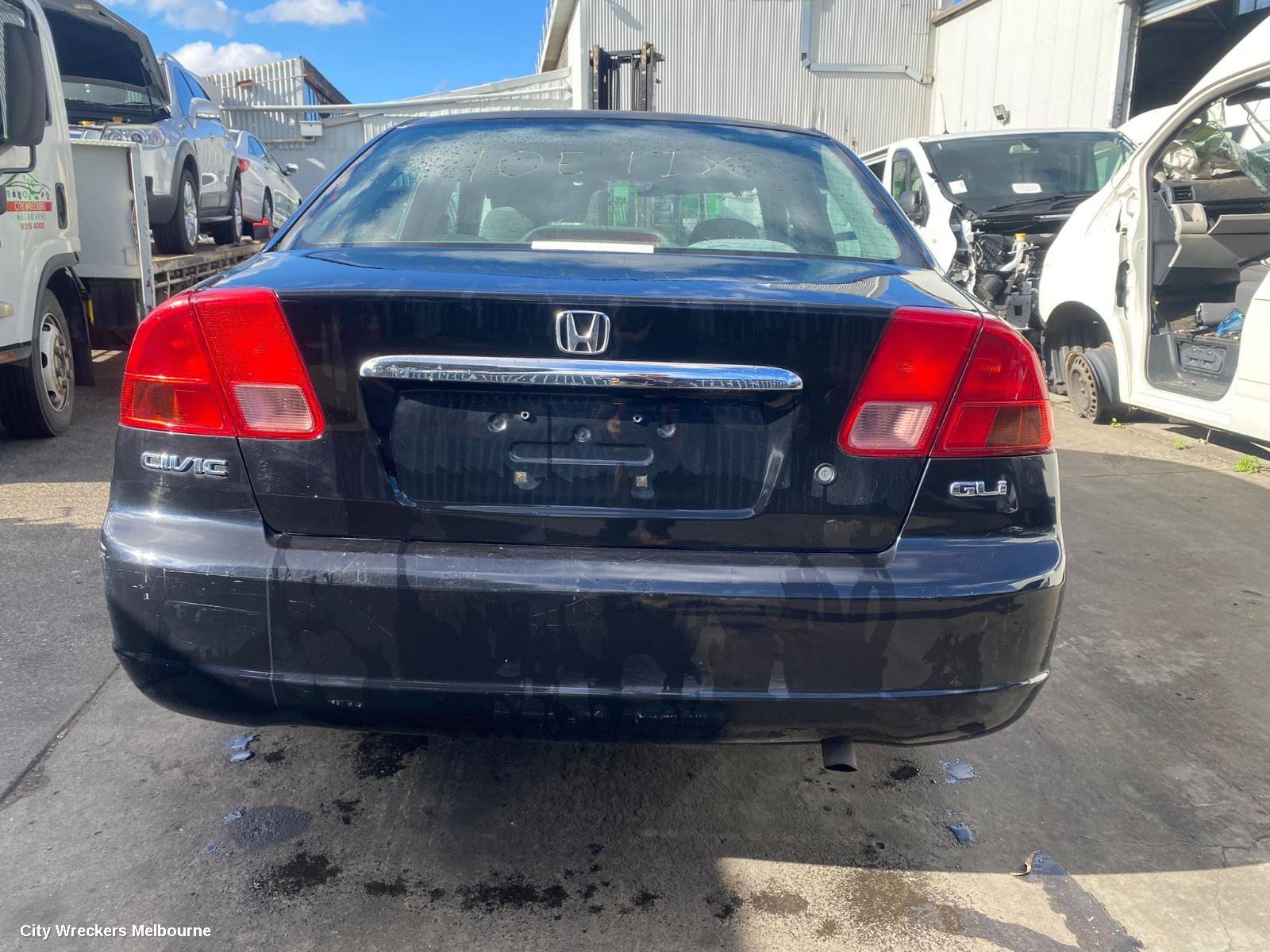 HONDA CIVIC BOOTLID/TAILGATE, BOOTLID, 7TH GEN, NON SPOILER, W/ KEY HOLE TYPE, 11/2000 - 12/2005