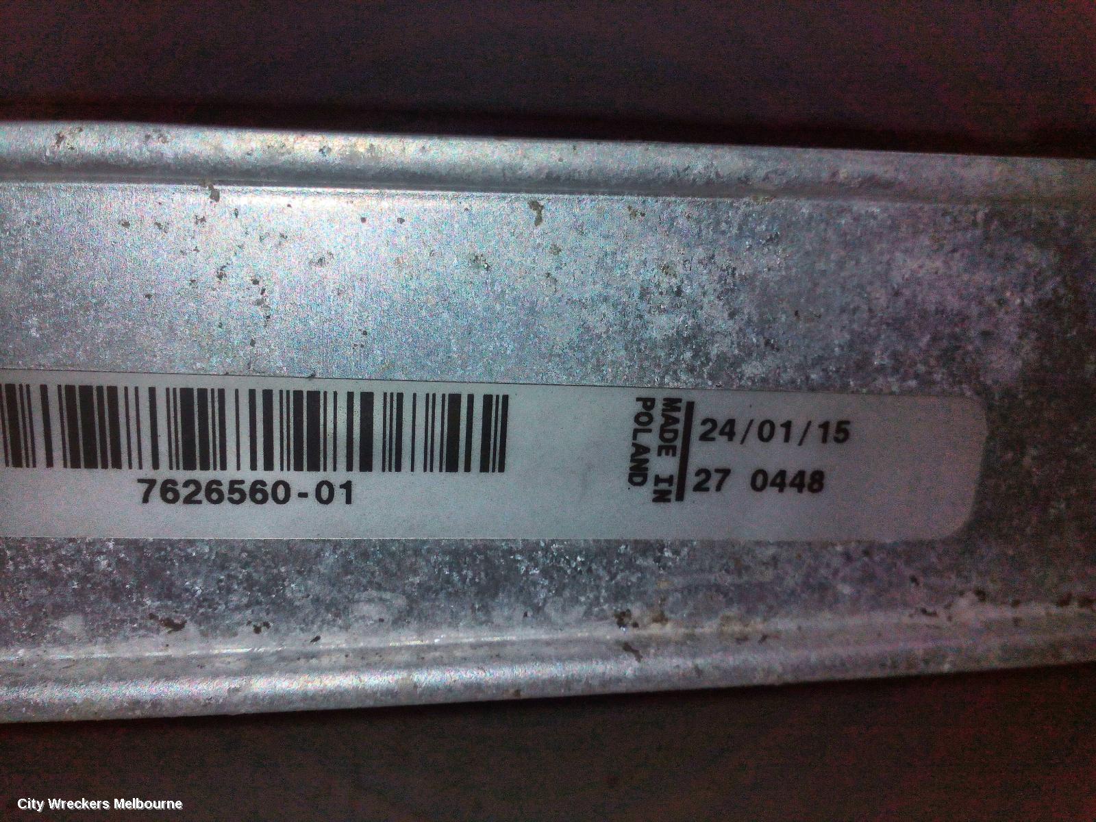 BMW 5 SERIES RADIATOR, AUTO, 2.0, F07/F10/F11, 05/2010 - 01/2017
