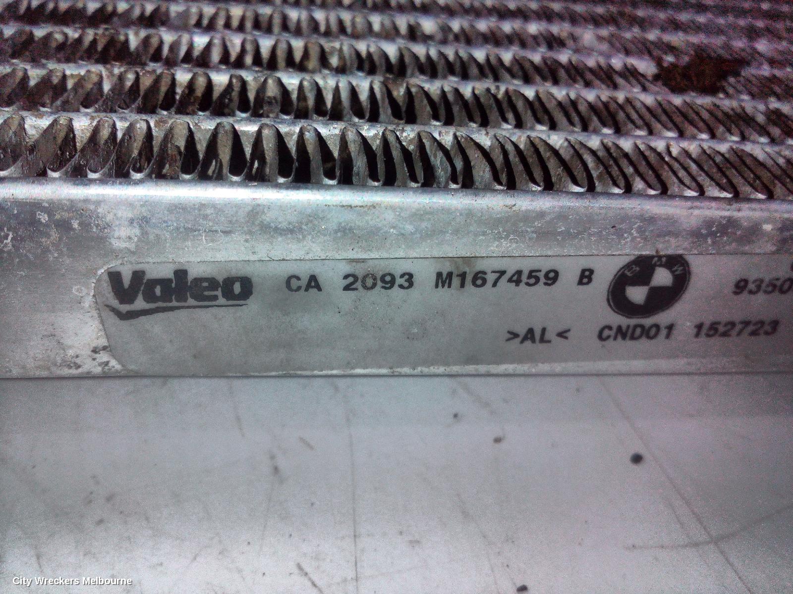 BMW 5 SERIES A/C CONDENSER, F10/F11, PETROL, 2.0, 05/2010 - 01/2017